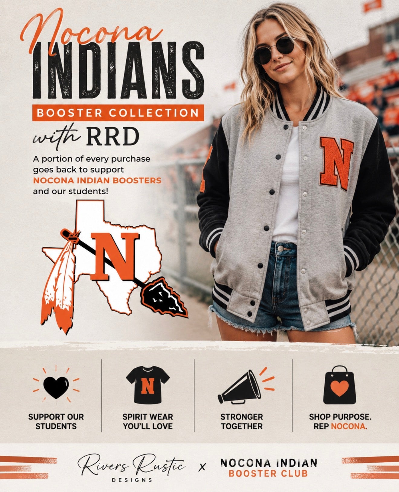 Nocona Indians Booster Collection
