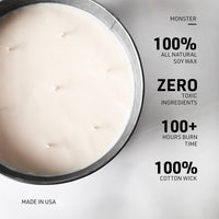 9 Pound Monster Candle: Milk & Sugar