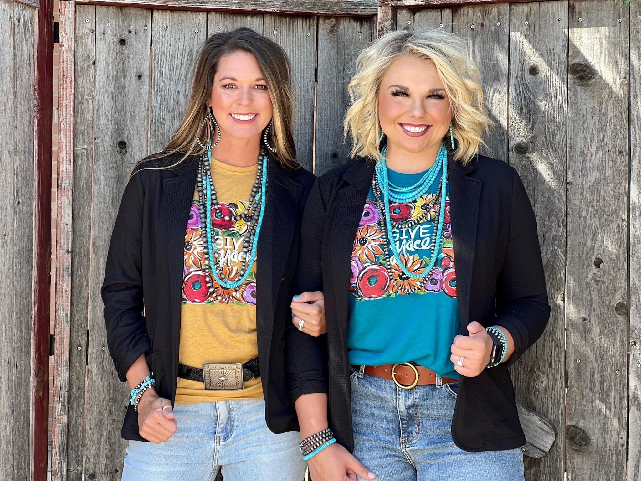 JoJo Black Waffle Style Blazer