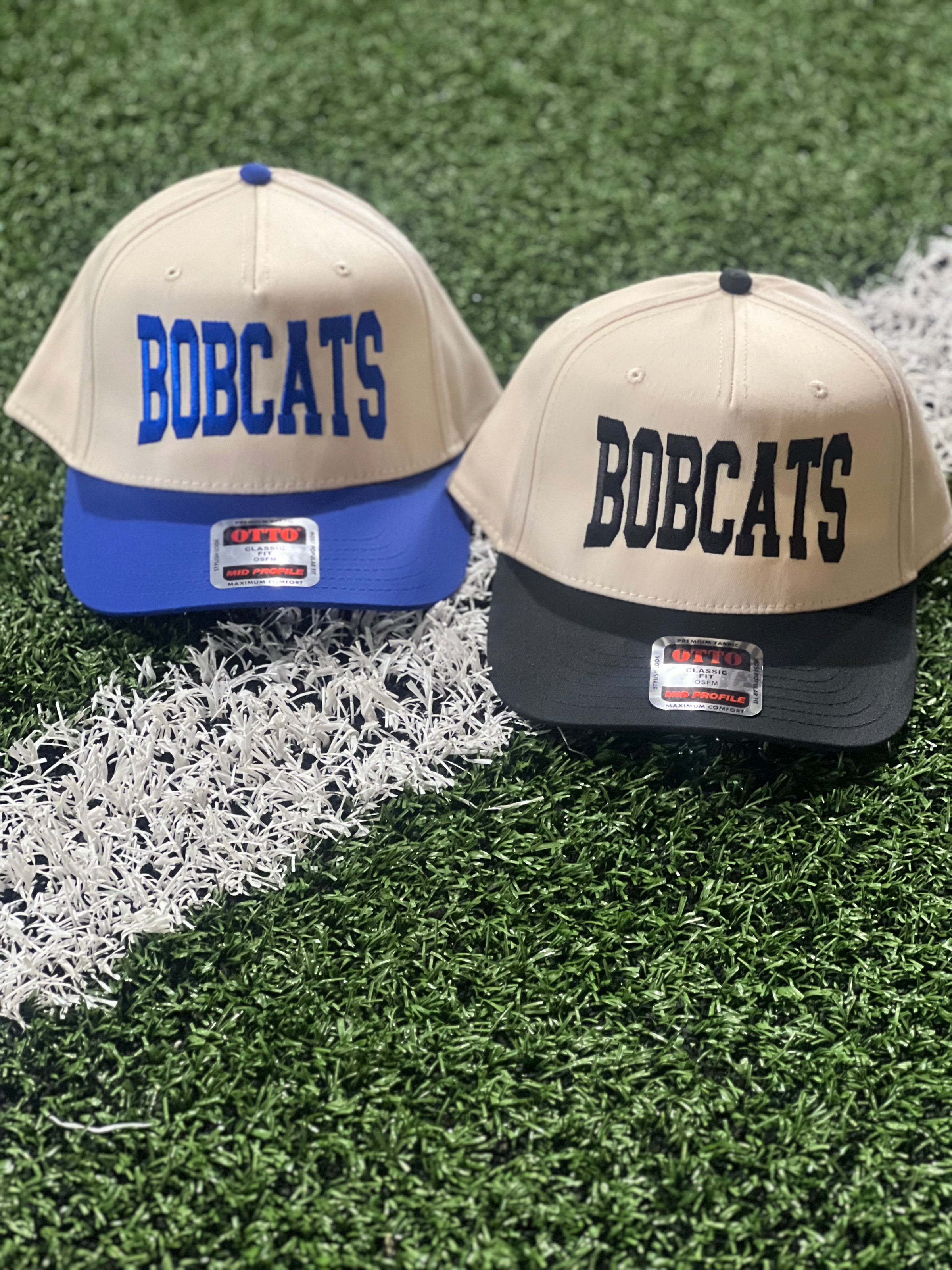 Bobcats Embroidered Otto Mid Profile Hat