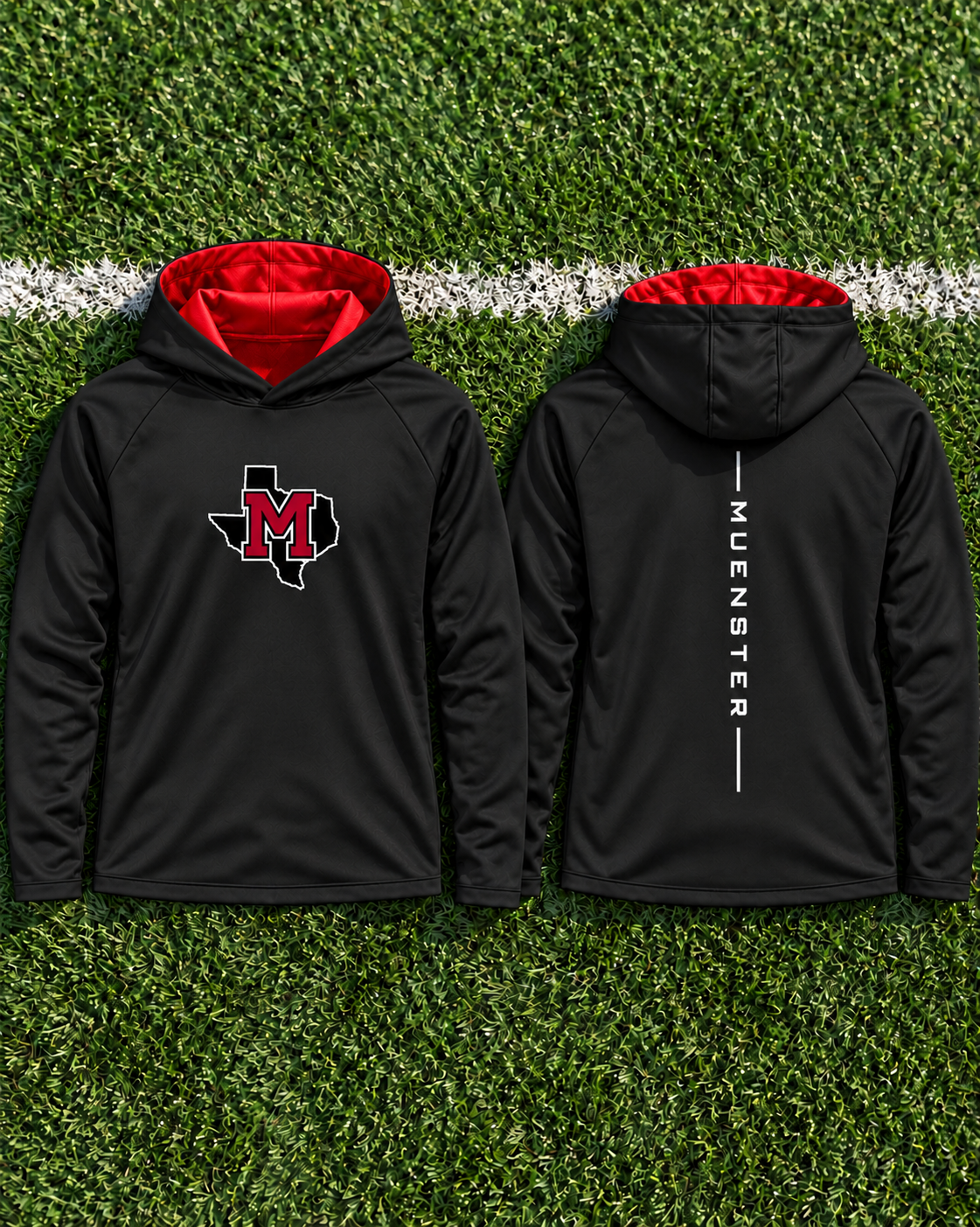 PREORDER | Muenster Black Performance Hoodie