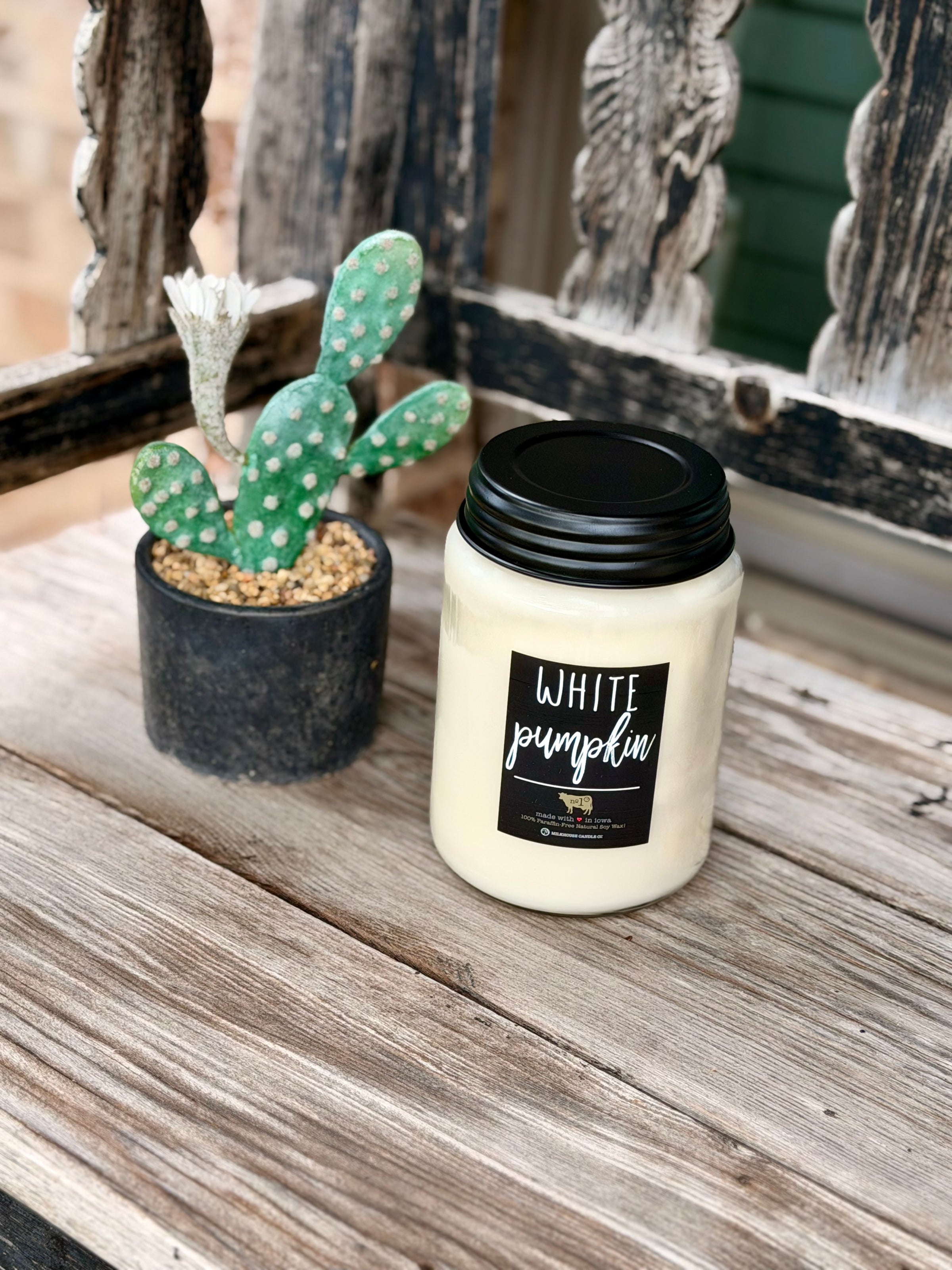 Milkhouse Candle Co. | White Pumpkin | 26oz Farm Apothecary