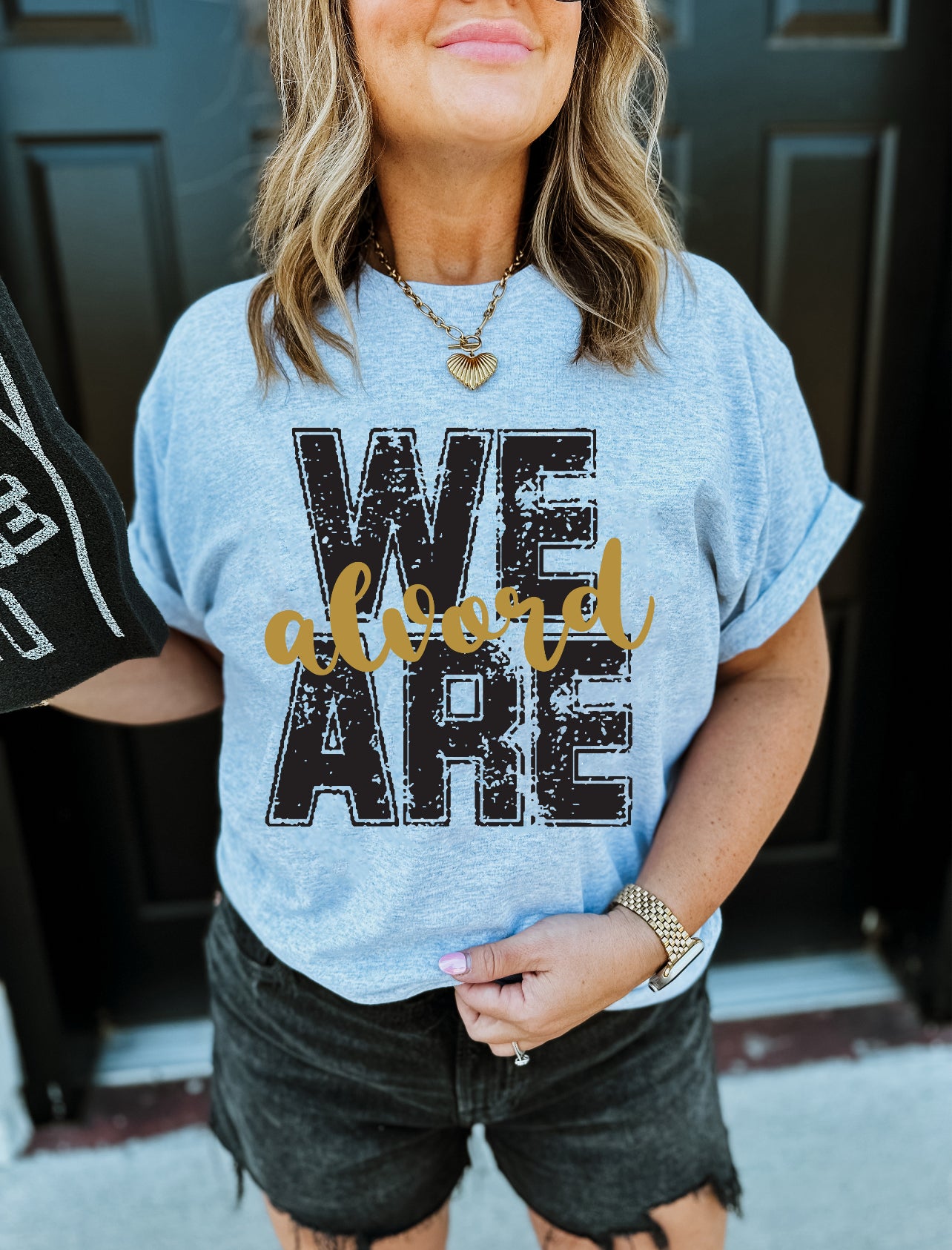 We are Alvord Distressed Tee