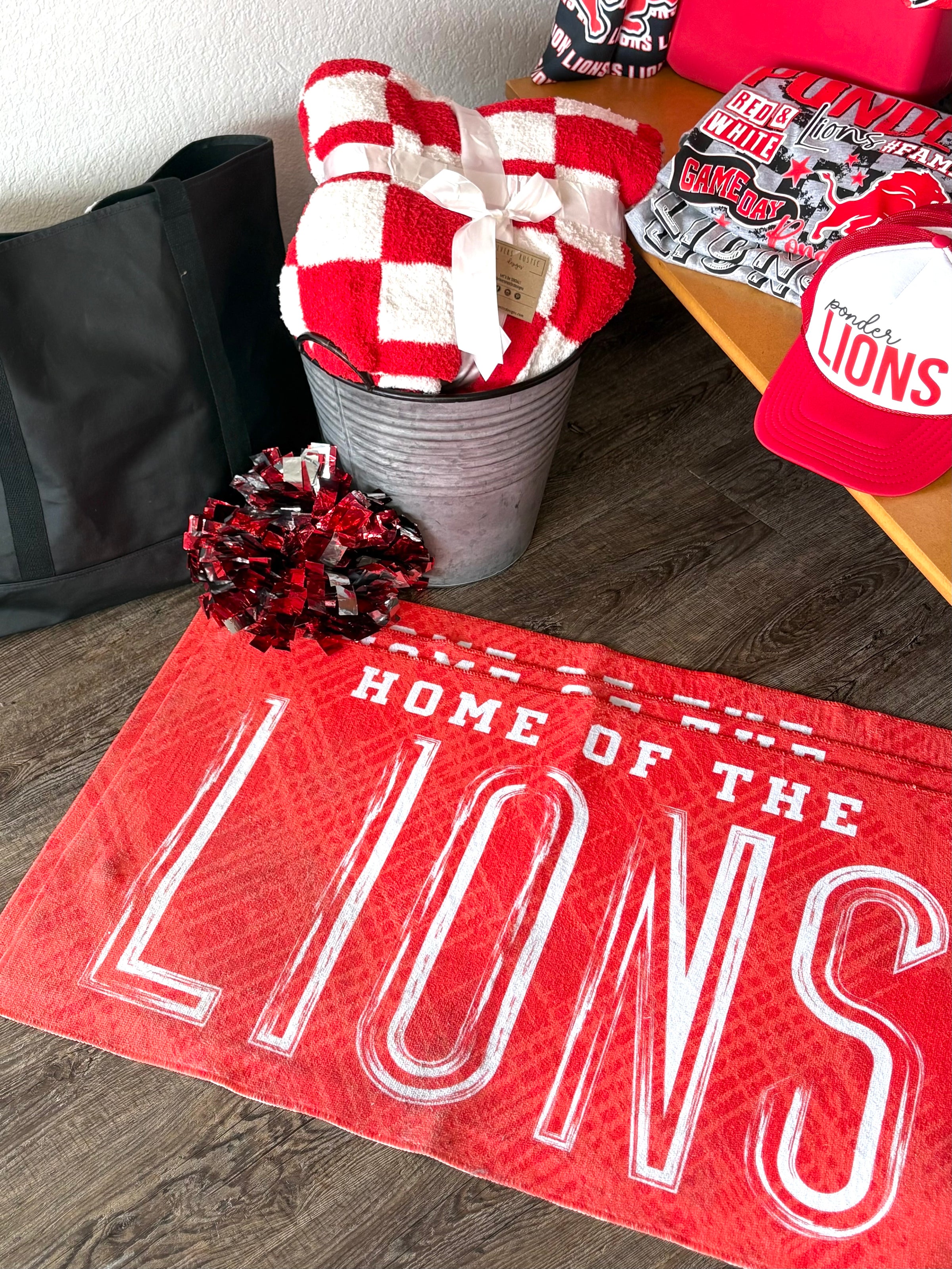 Home of the Lions Gameday Mat
