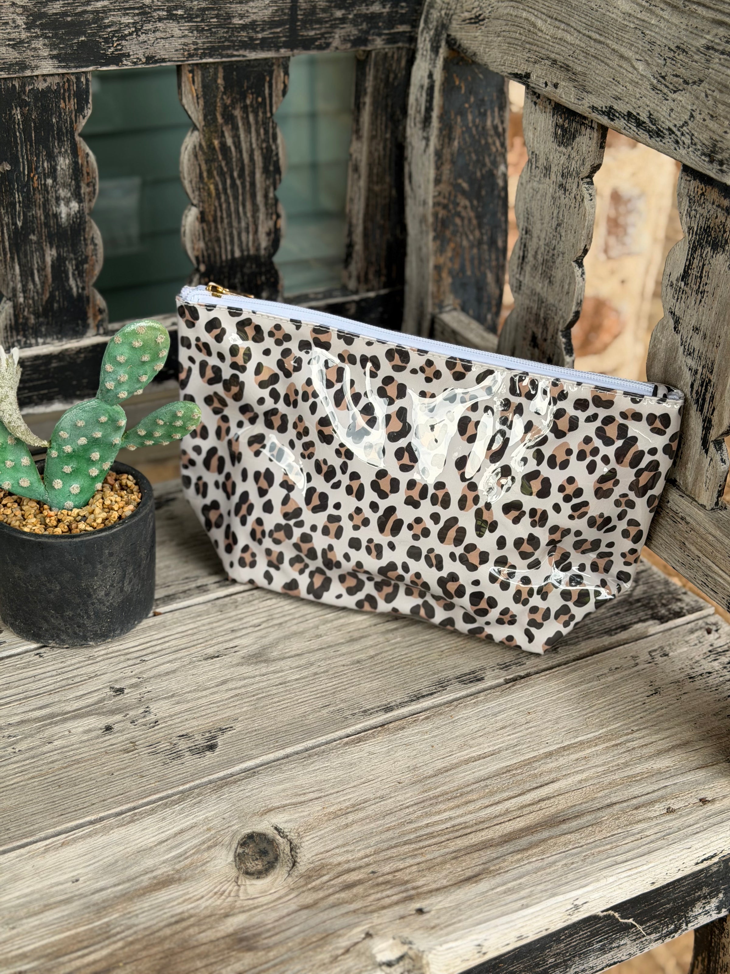 Leopard Waterproof Toiletry Bag