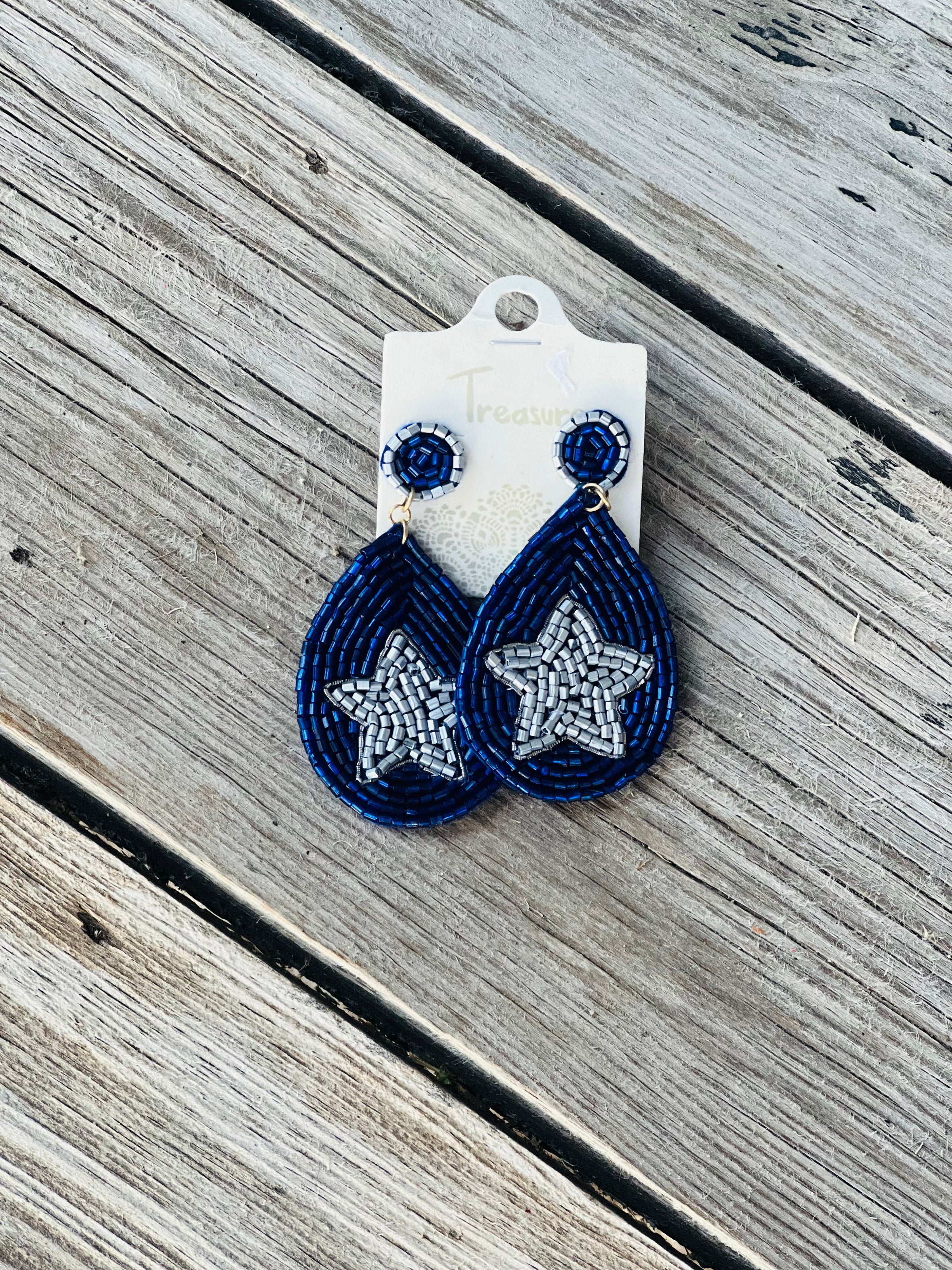 Star Bead Teardrops