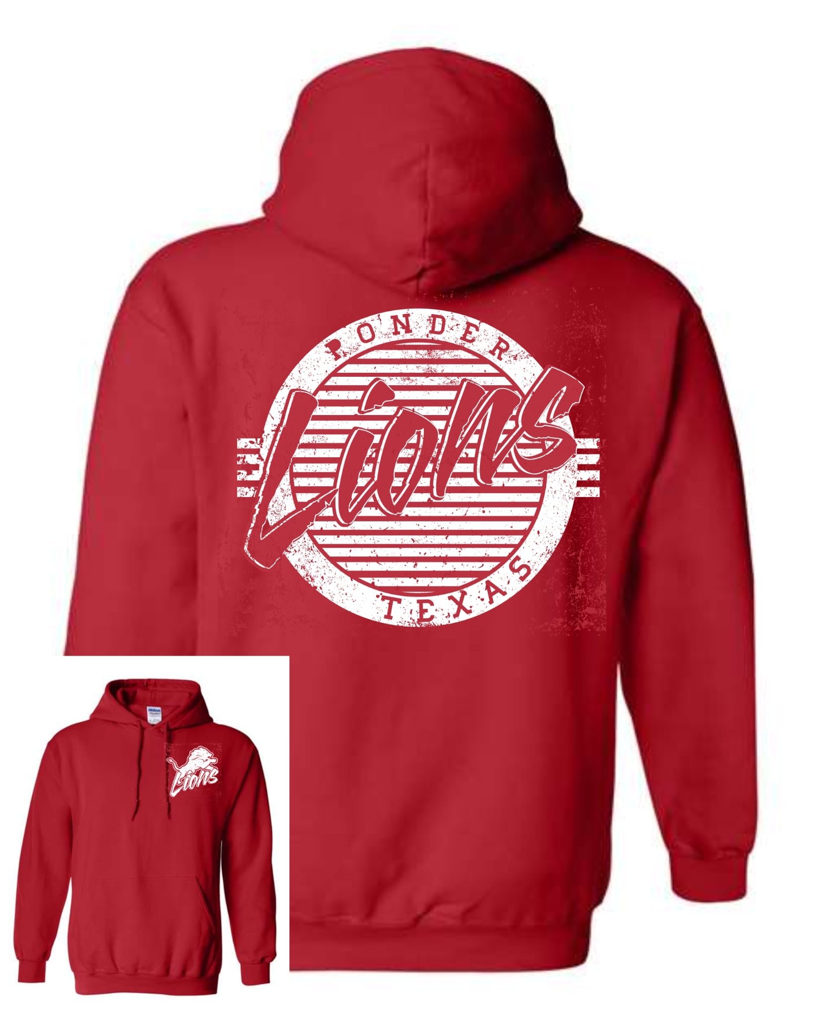 Lions Ponder Texas Hoodie