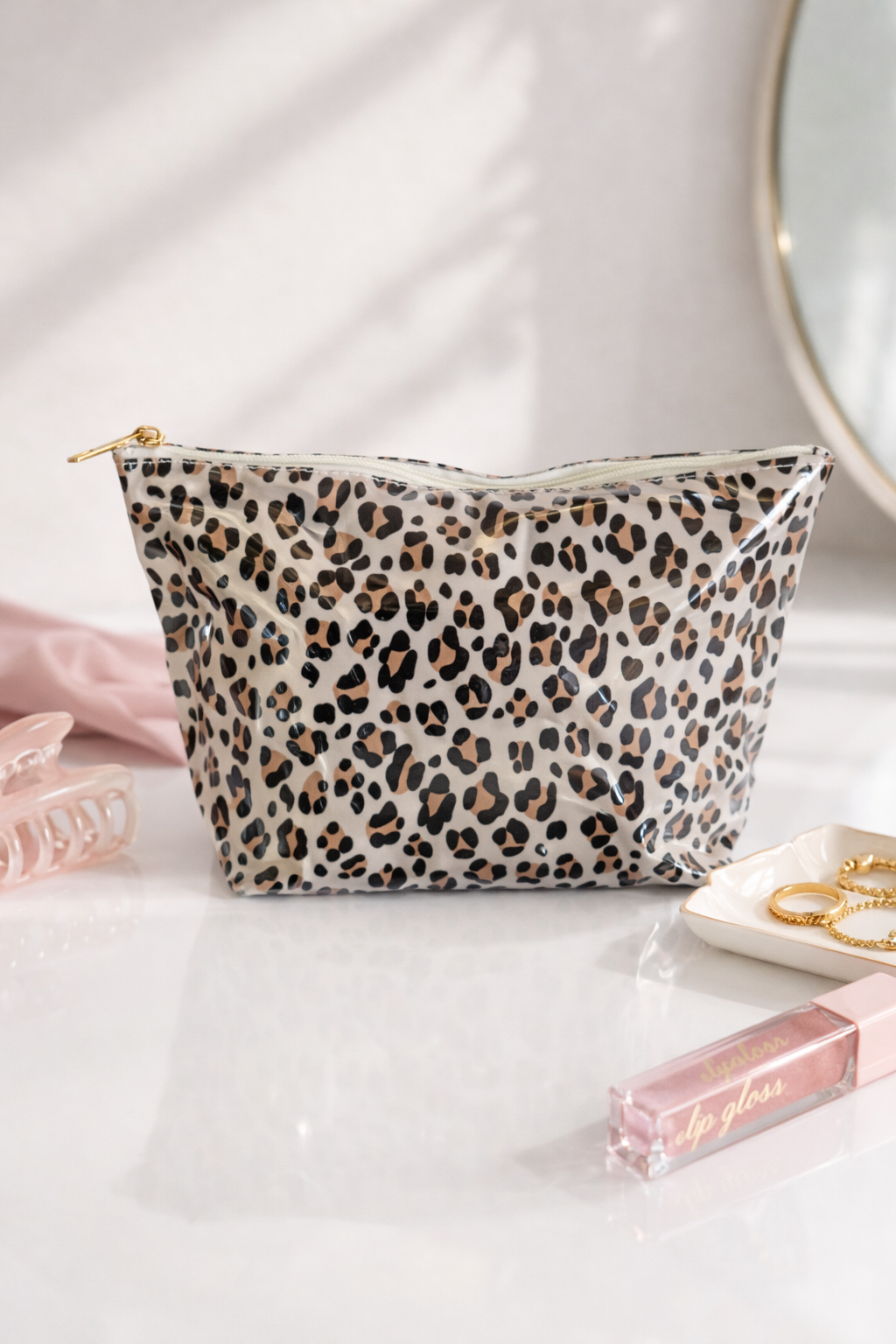 Leopard Waterproof Toiletry Bag