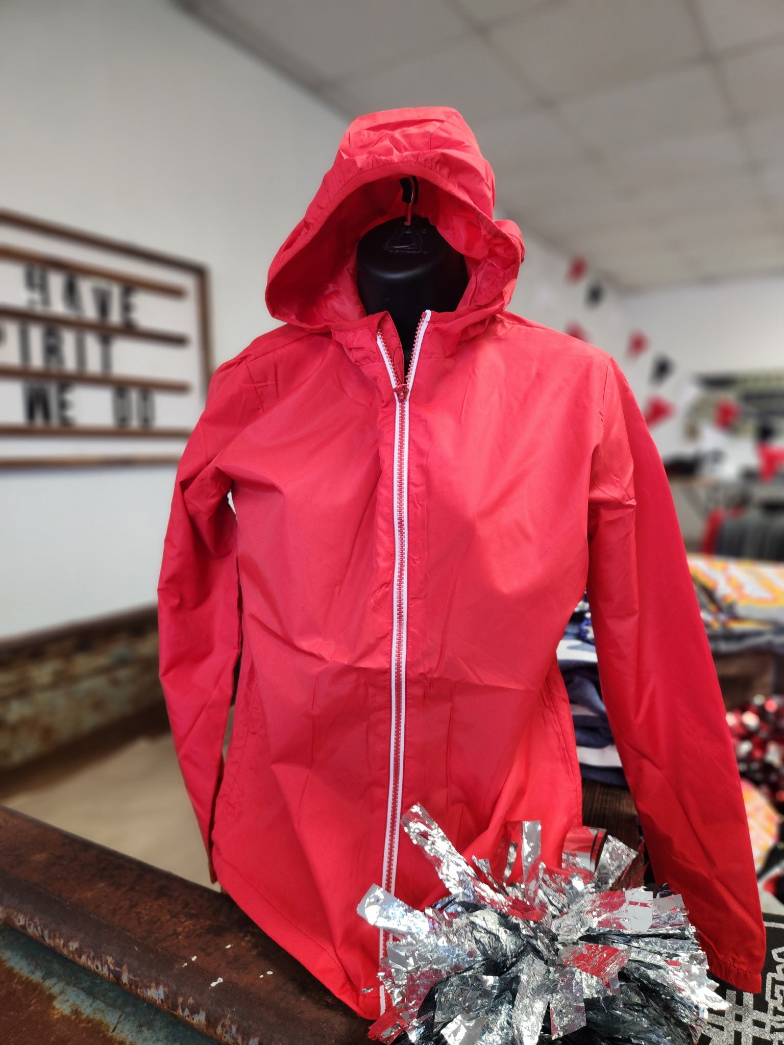 Red Clique View Youth Jacket