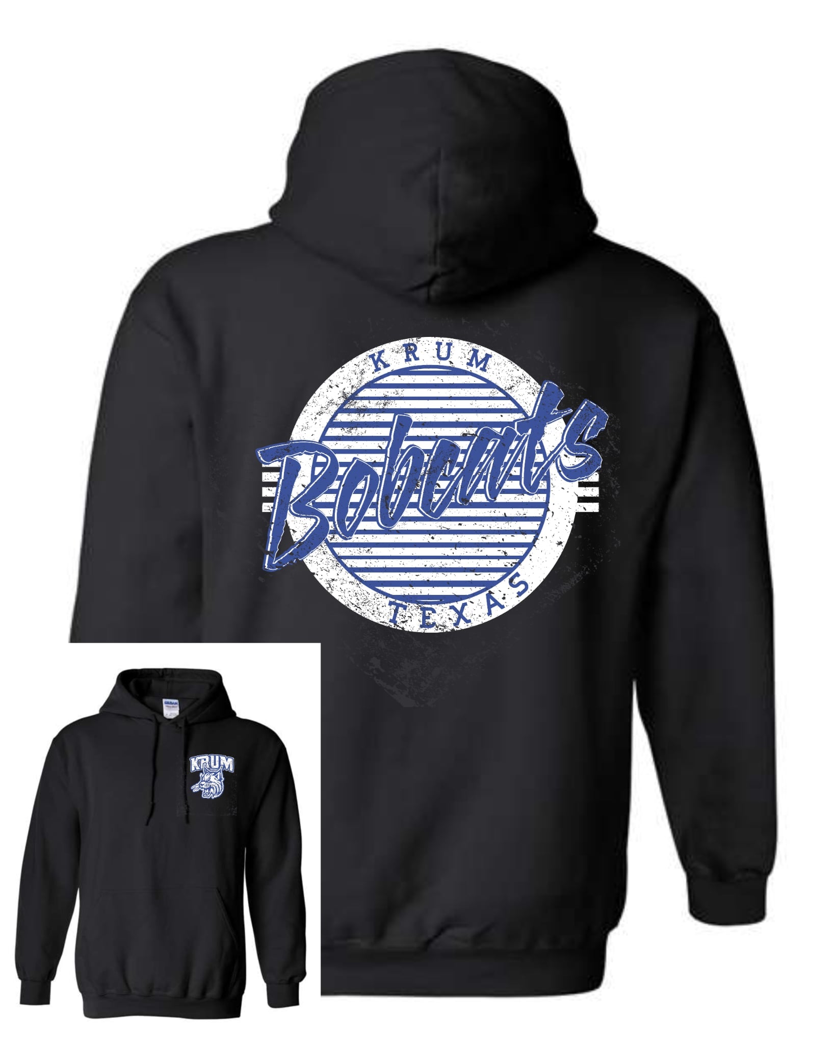 Bobcats Krum Texas Hoodie