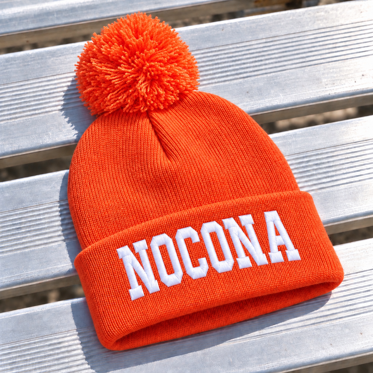 PREORDER | Nocona Embroidered Cuffed Pom Beanie