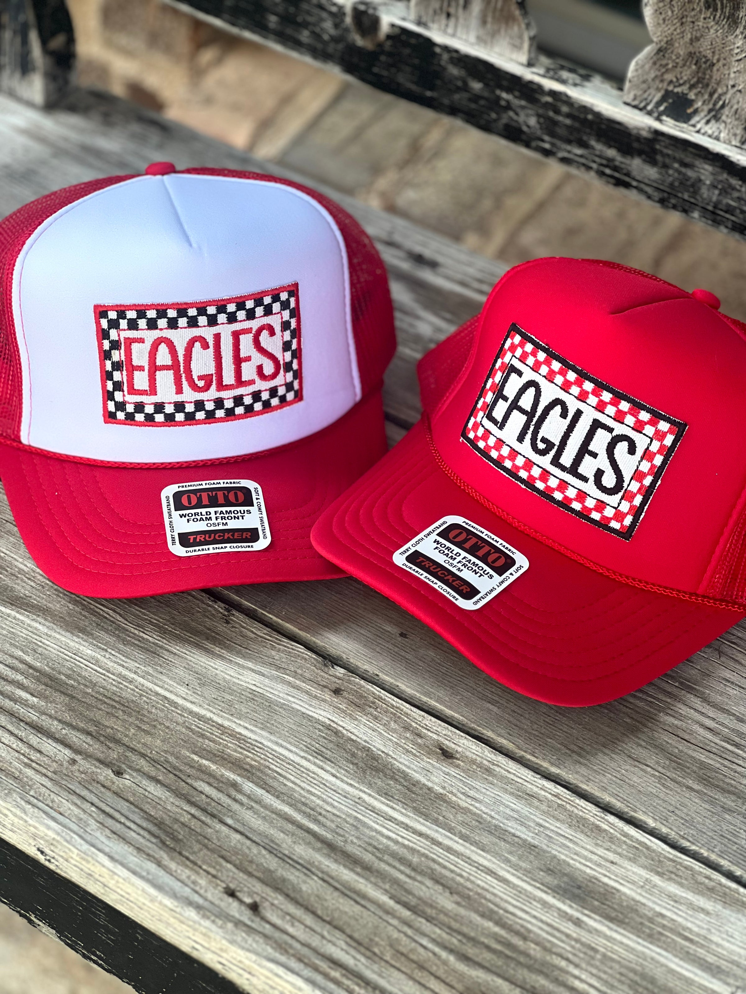 Eagles Checkered Hat