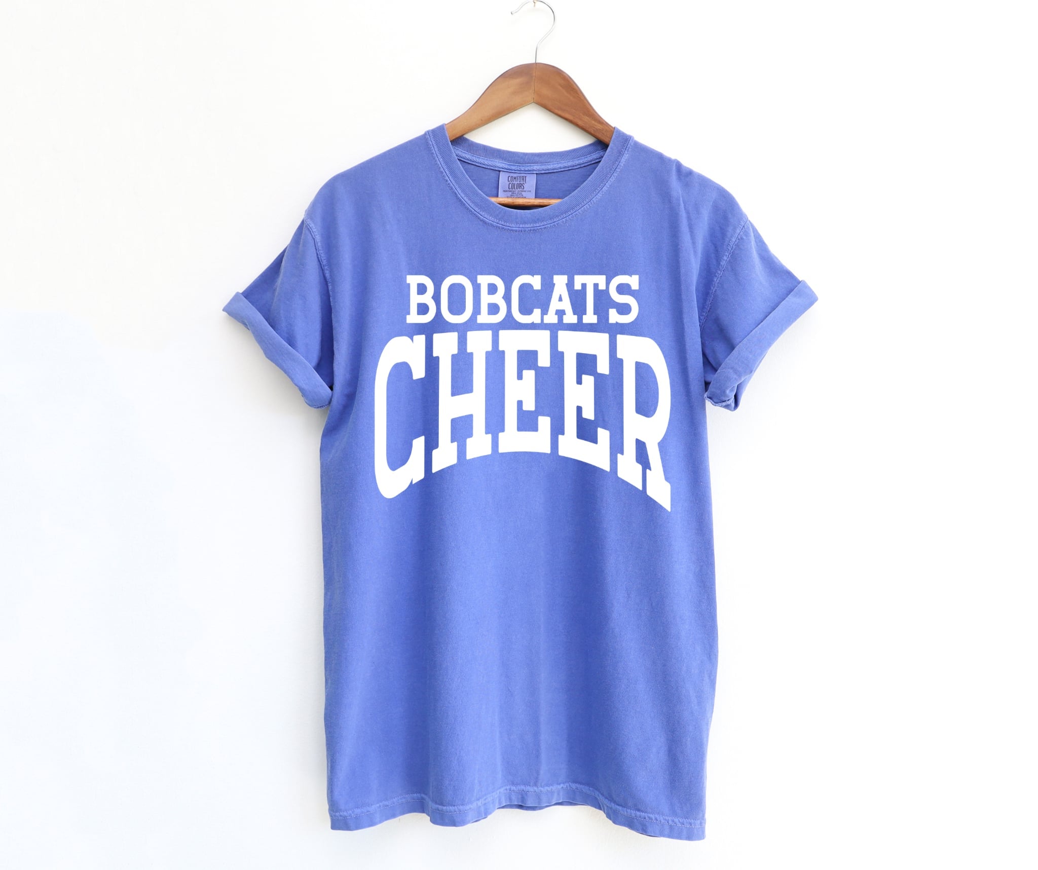Bobcats Cheer Comfort Color Tee