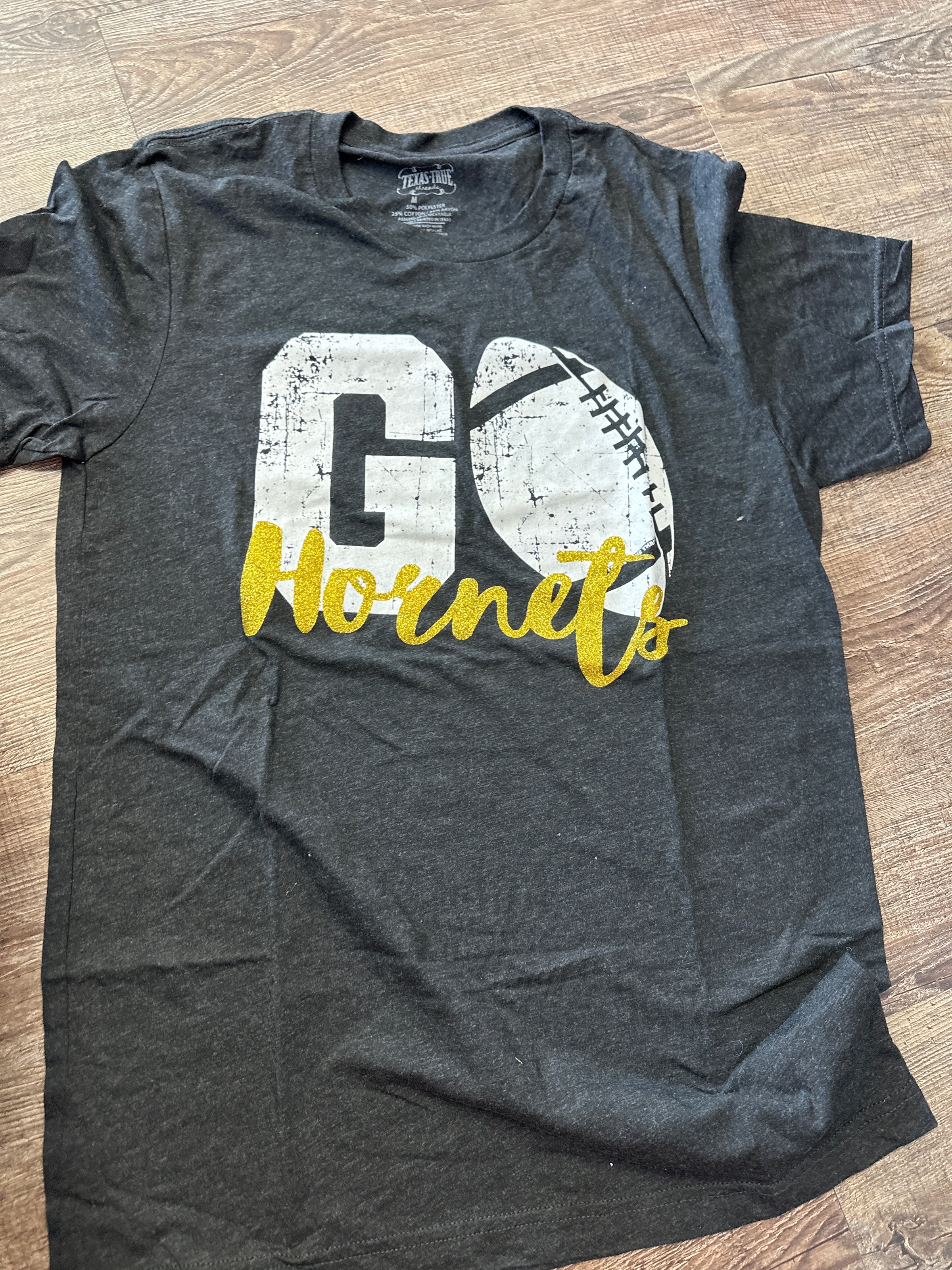 Go Hornets Football Tee