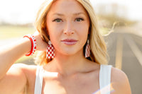 Game Day Checks Earrings