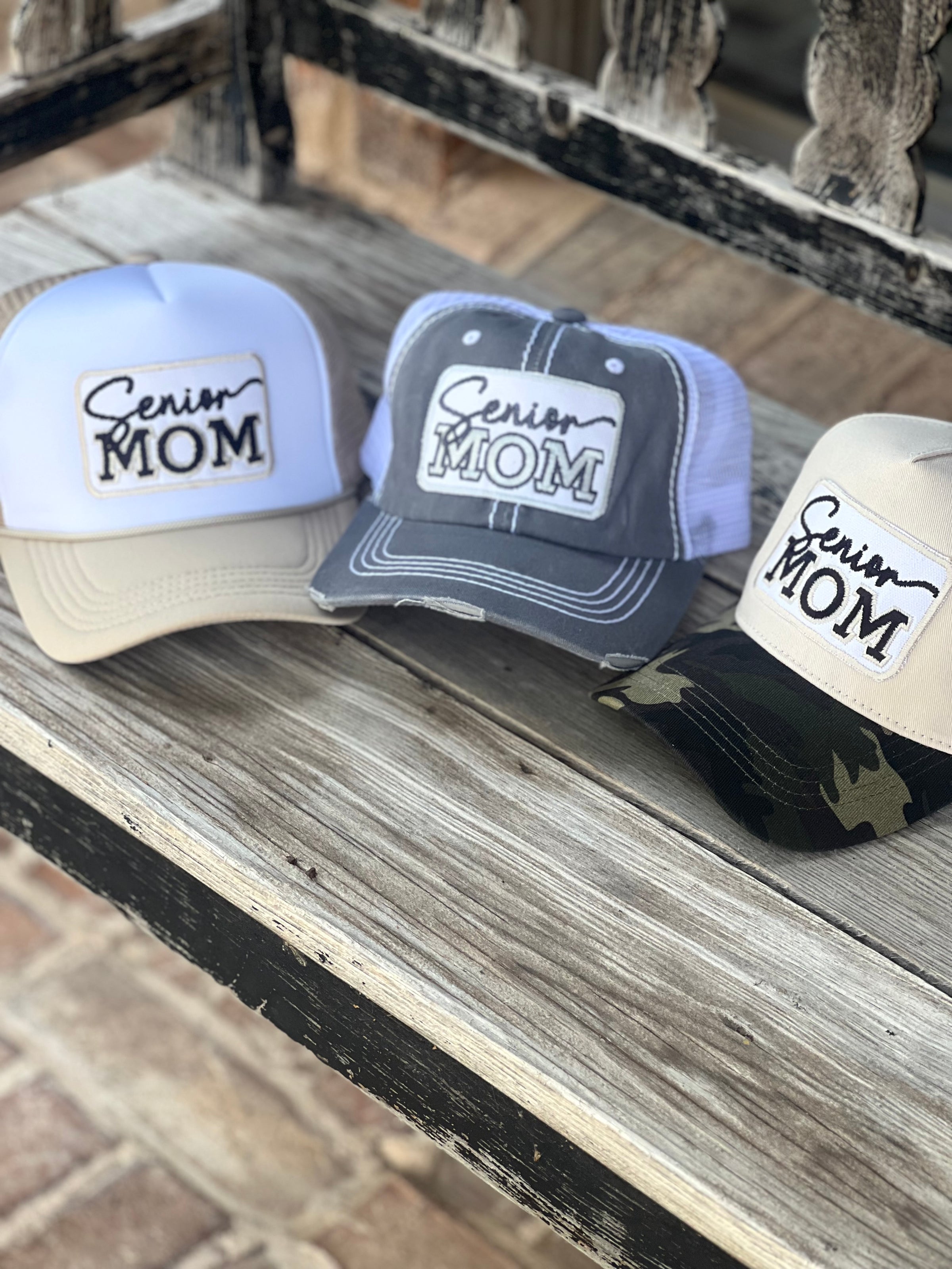Senior Mom Patch Hat
