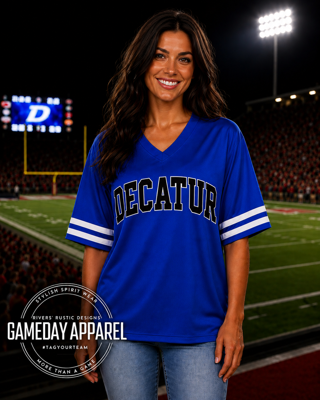 PREORDER | Decatur Fashion Football Jersey *ETA 4-6weeks