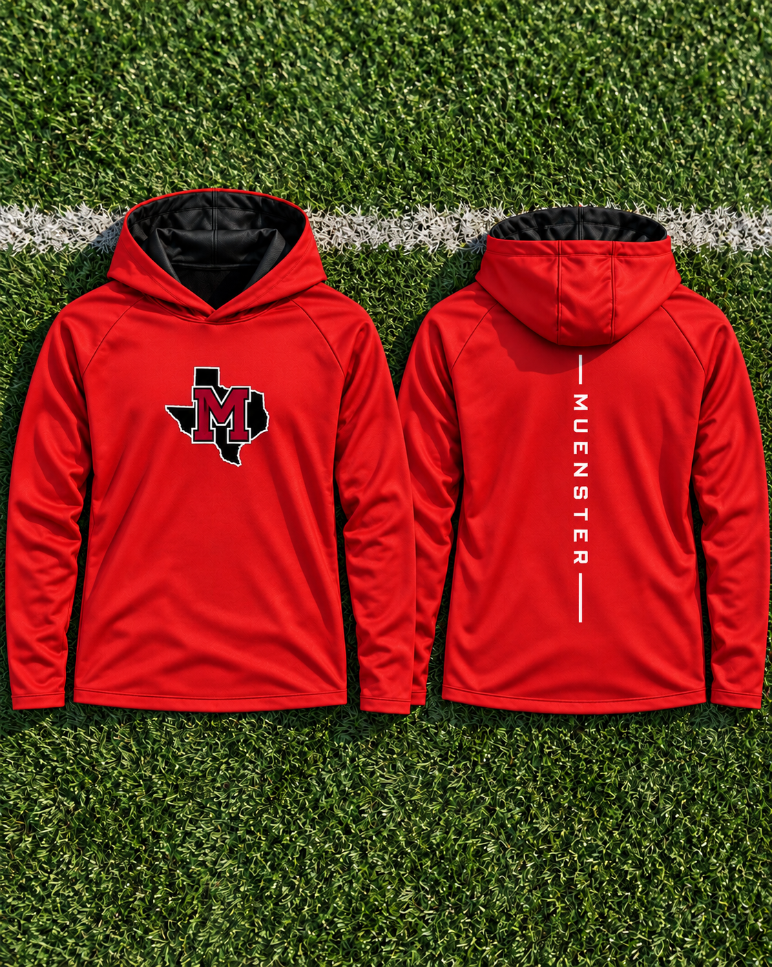 PREORDER | Muenster Red Performance Hoodie