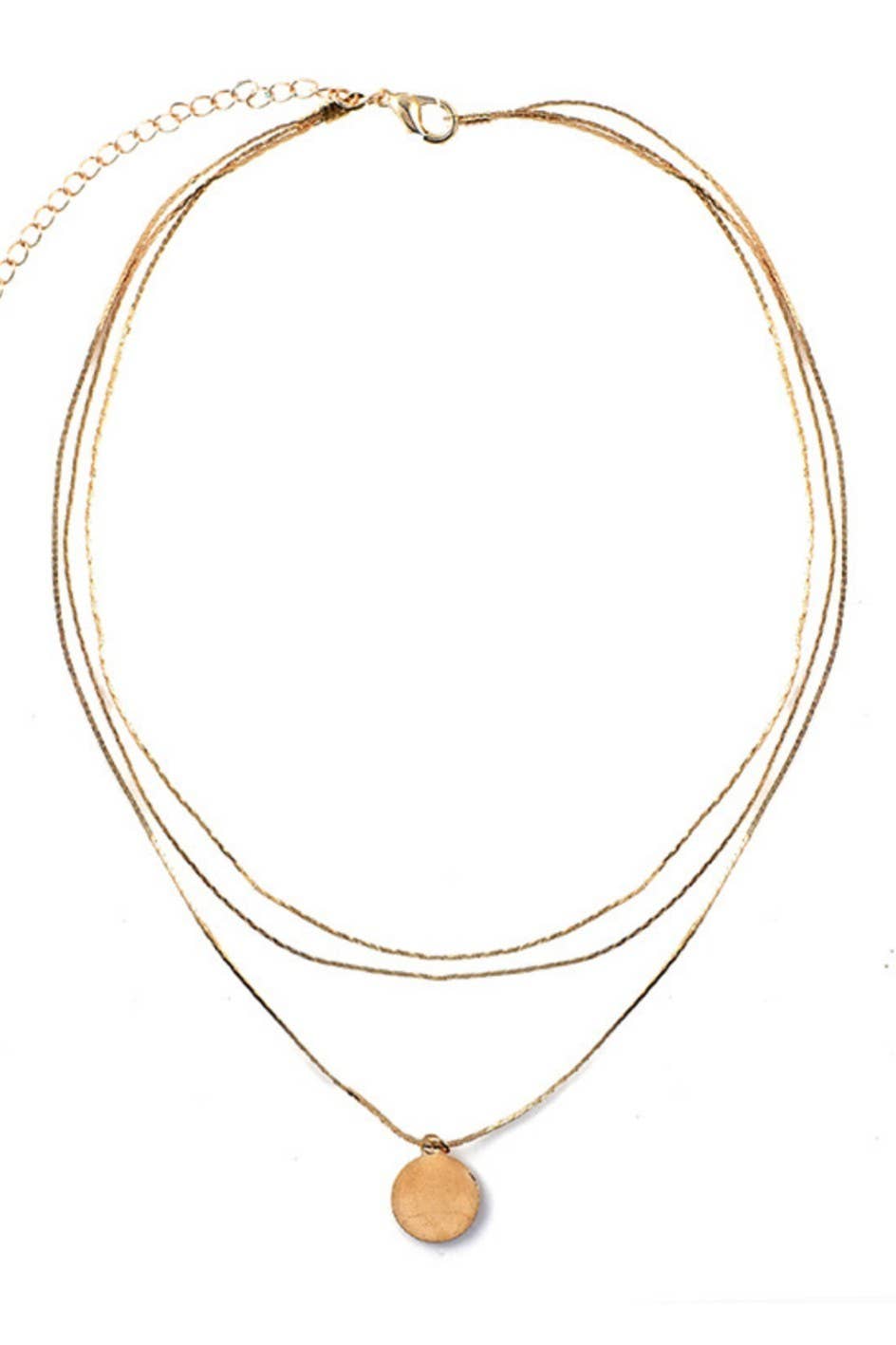 18K Gold Plated Waterproof Stainless Steel Chain Necklace