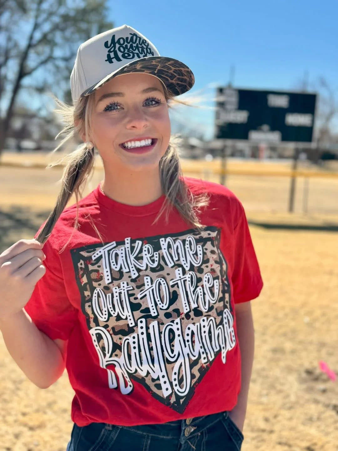 Take Me Out to the Ballgame Tee
