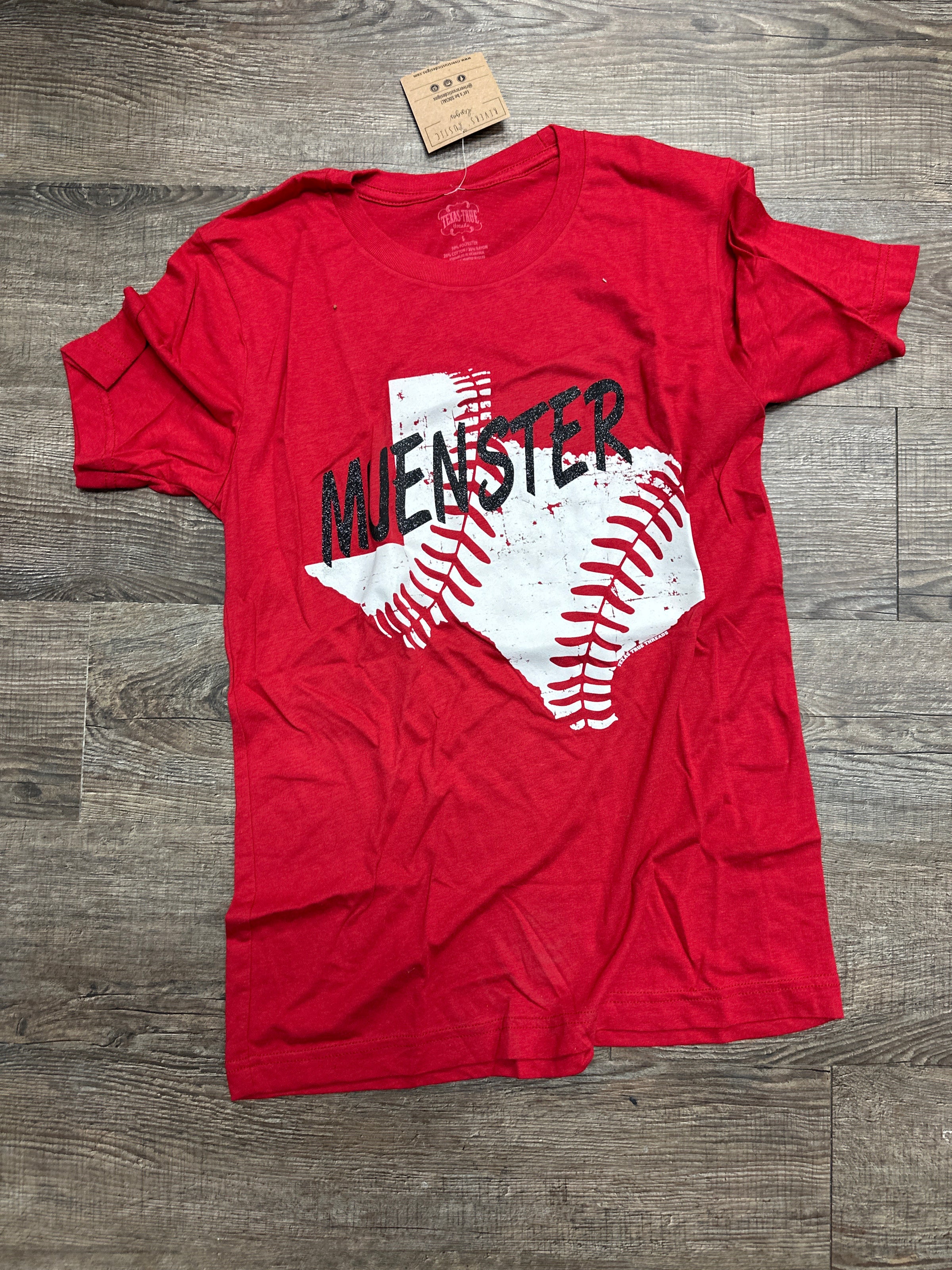 Muenster Texas Laces Tee