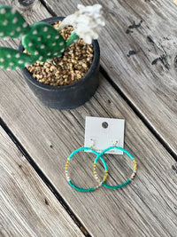 Summer Fling Mixed Bead Earrings