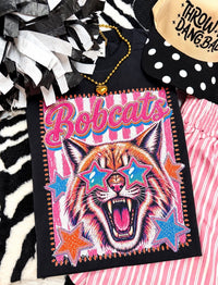 PREORDER | Custom Pink Stripe Vintage Mascot Tees