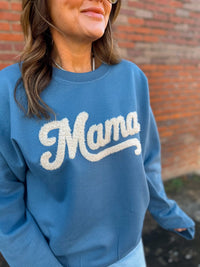 Fluffy Momma Patch Sweatshirt