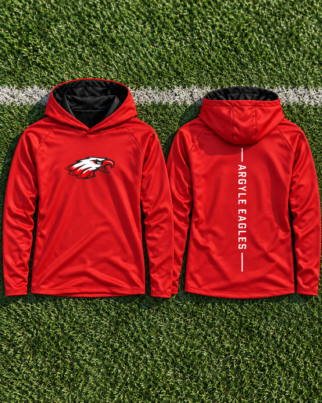 PREORDER | Argyle Red Performance Hoodie