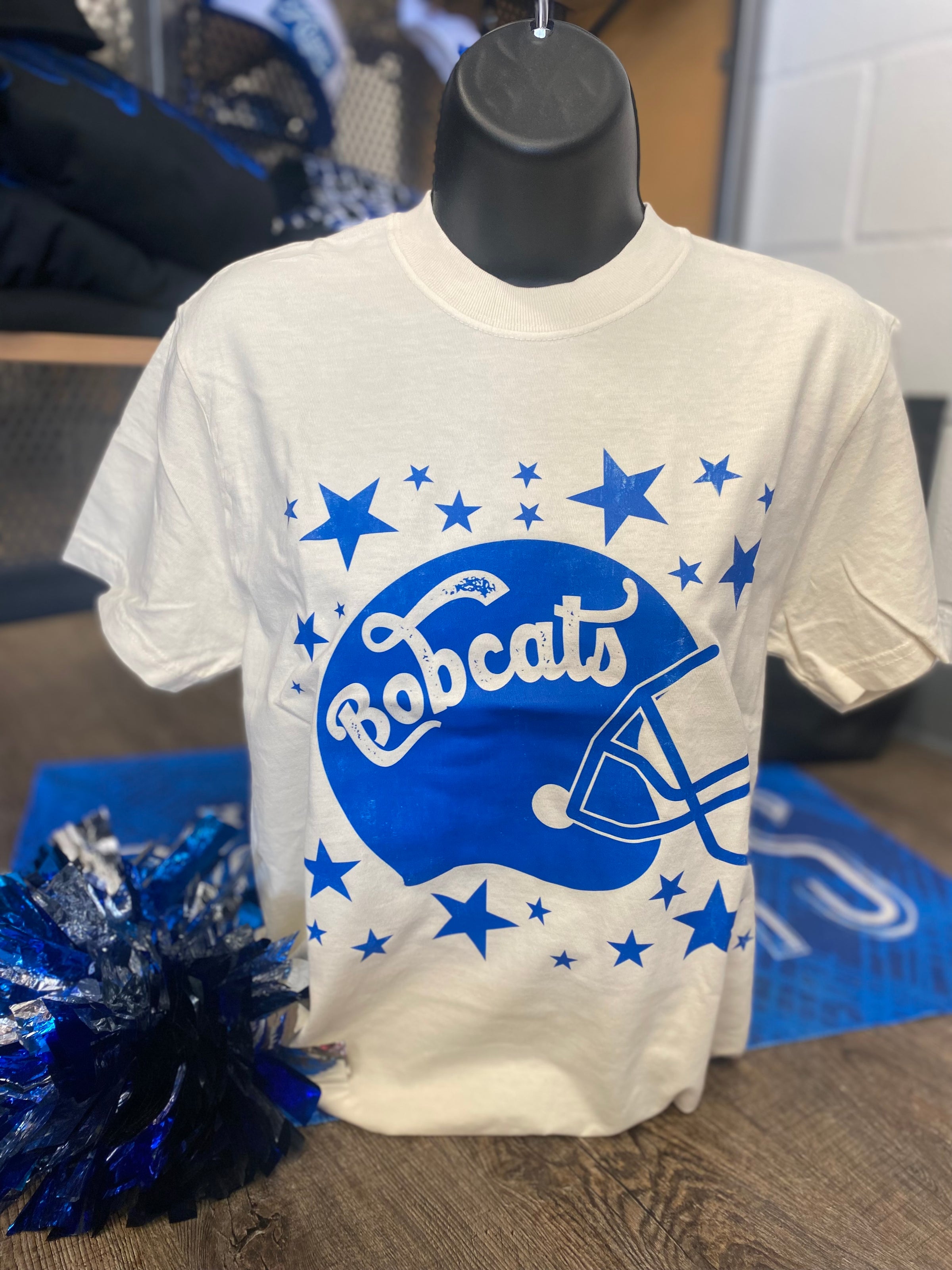 Bobcats Gameday Helmet Tee