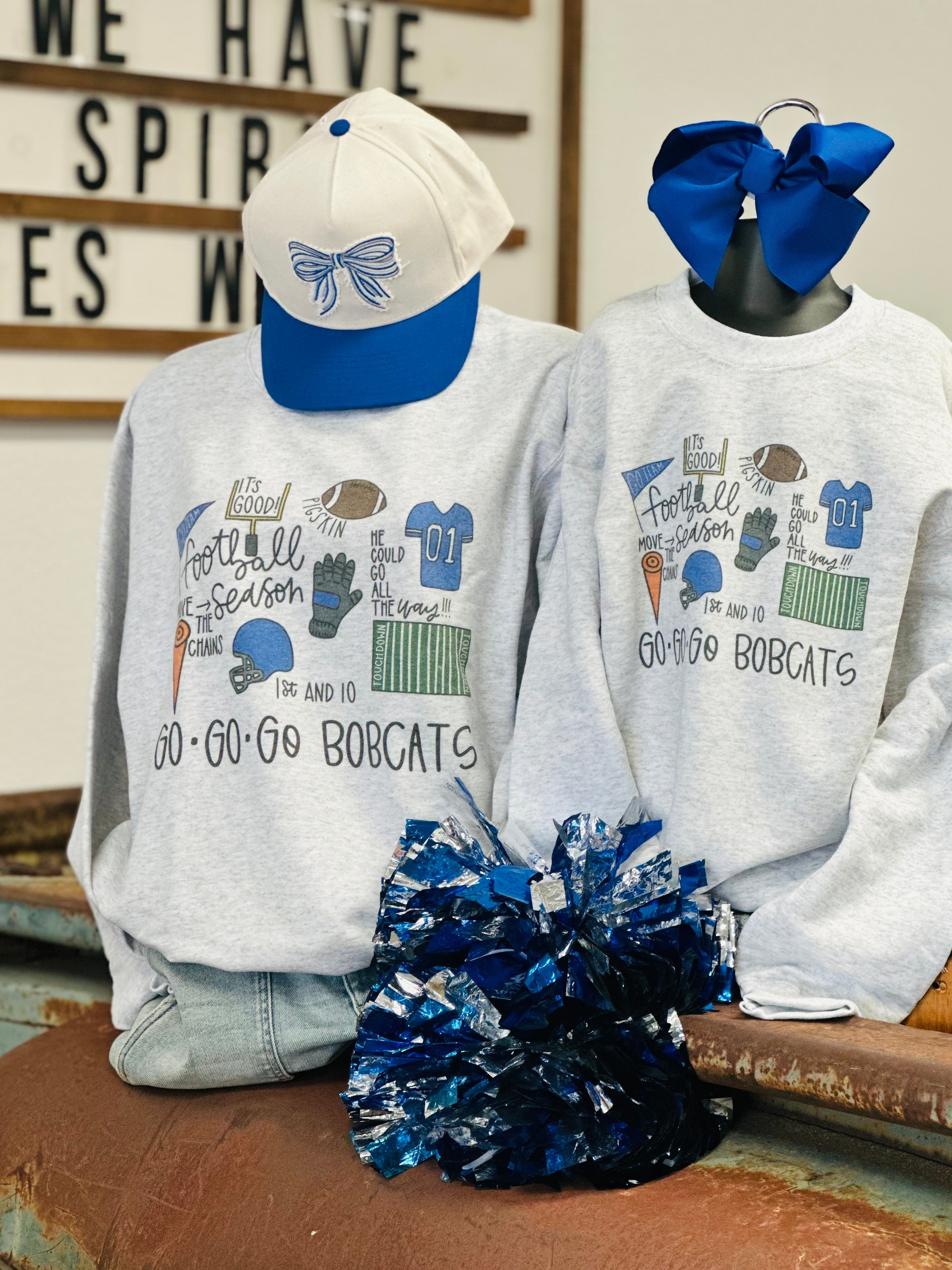 GO Bobcats All Things FBall Tee