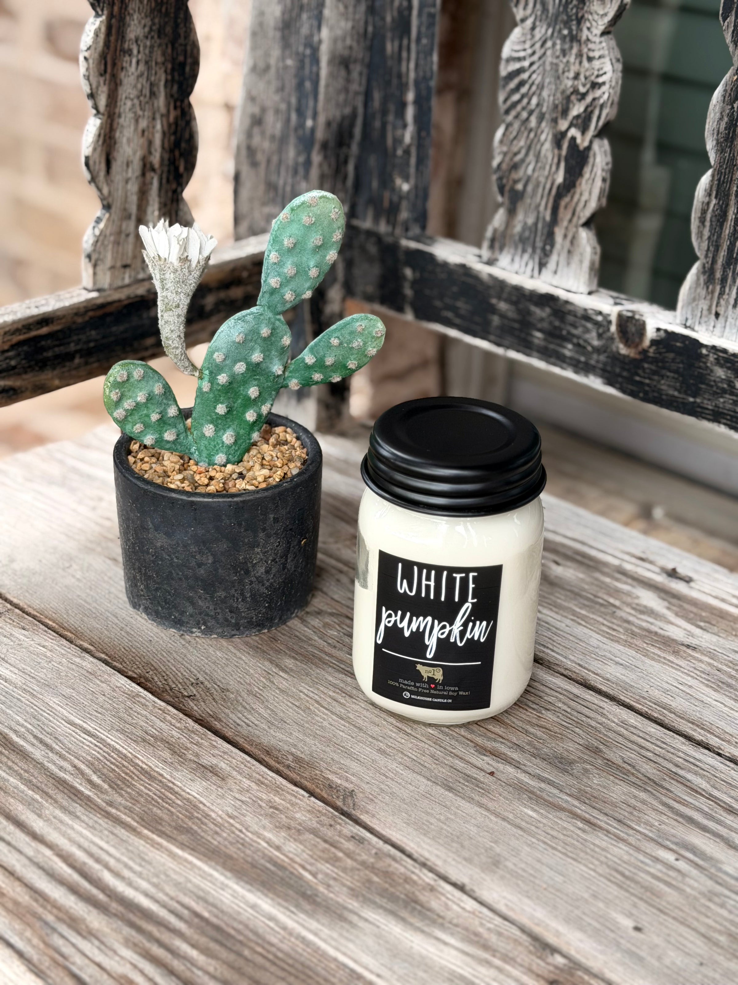 Milkhouse Candle Co. | White Pumpkin | 13oz Farm Apothecary