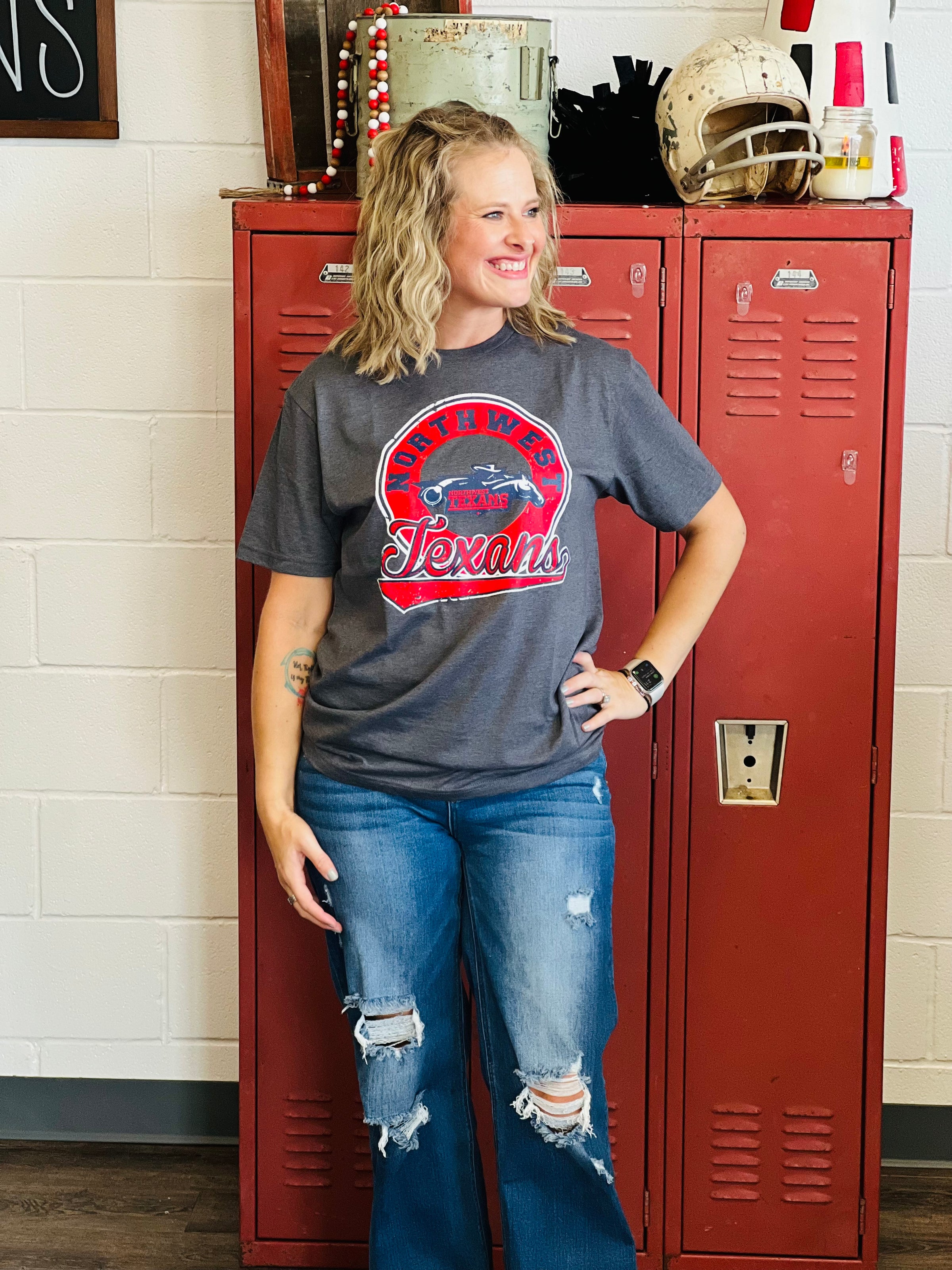 Northwest Texans Circle Throwback Tee