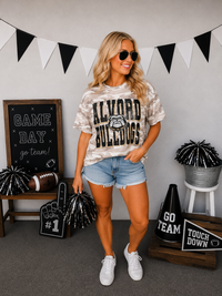 Alvord Bulldogs Camo Tee