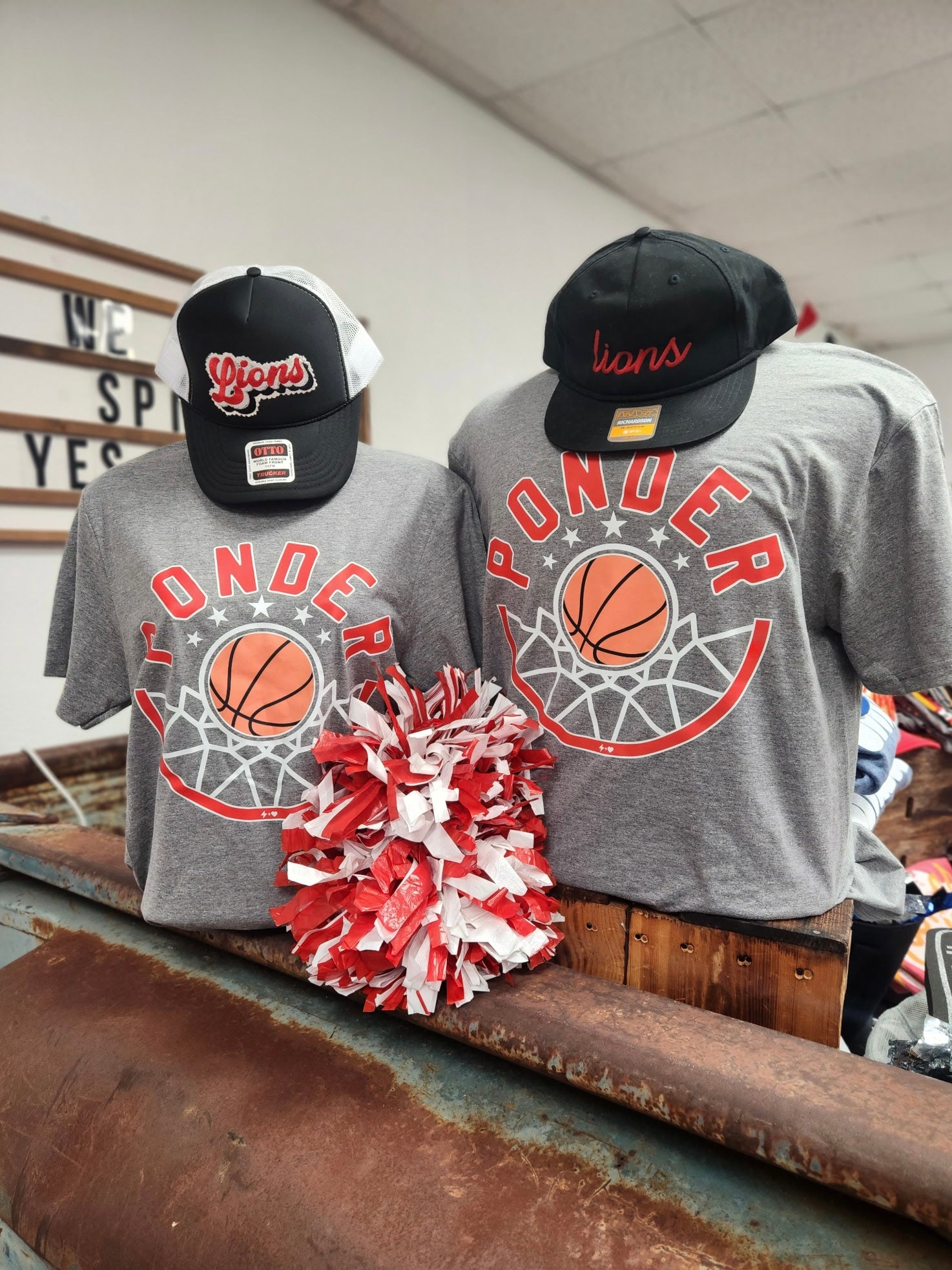 Ponder Hoop Basketball Tee