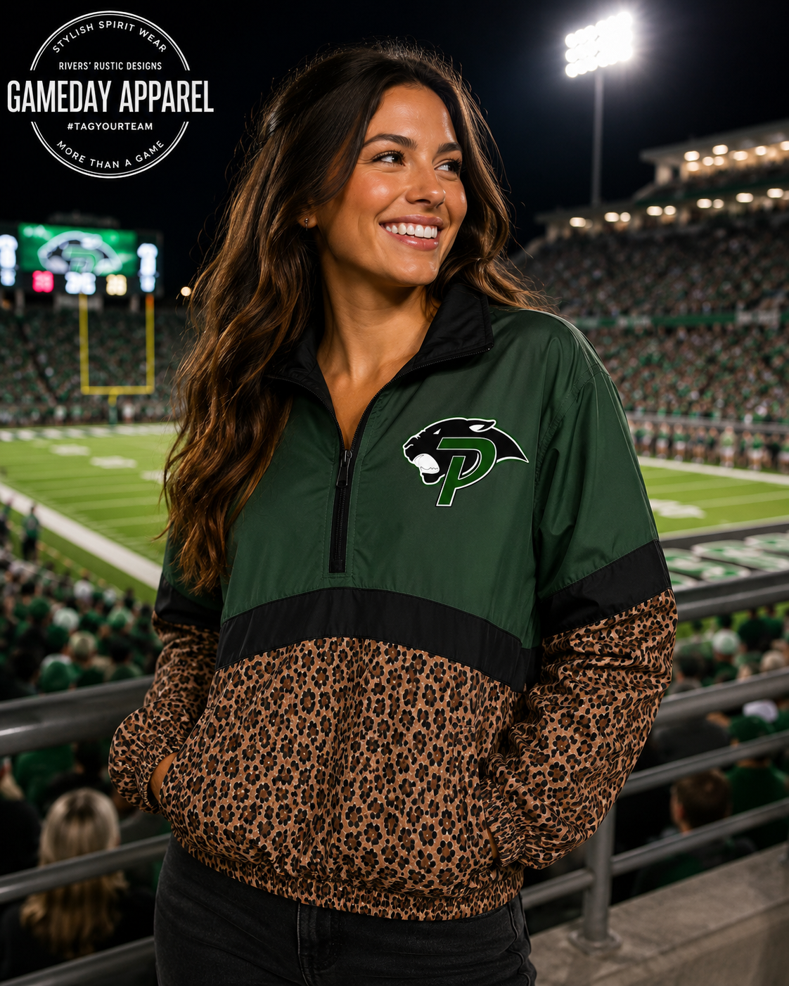 PREORDER | Paradise Leopard Scuba Pullover **ETA 4-6weeks