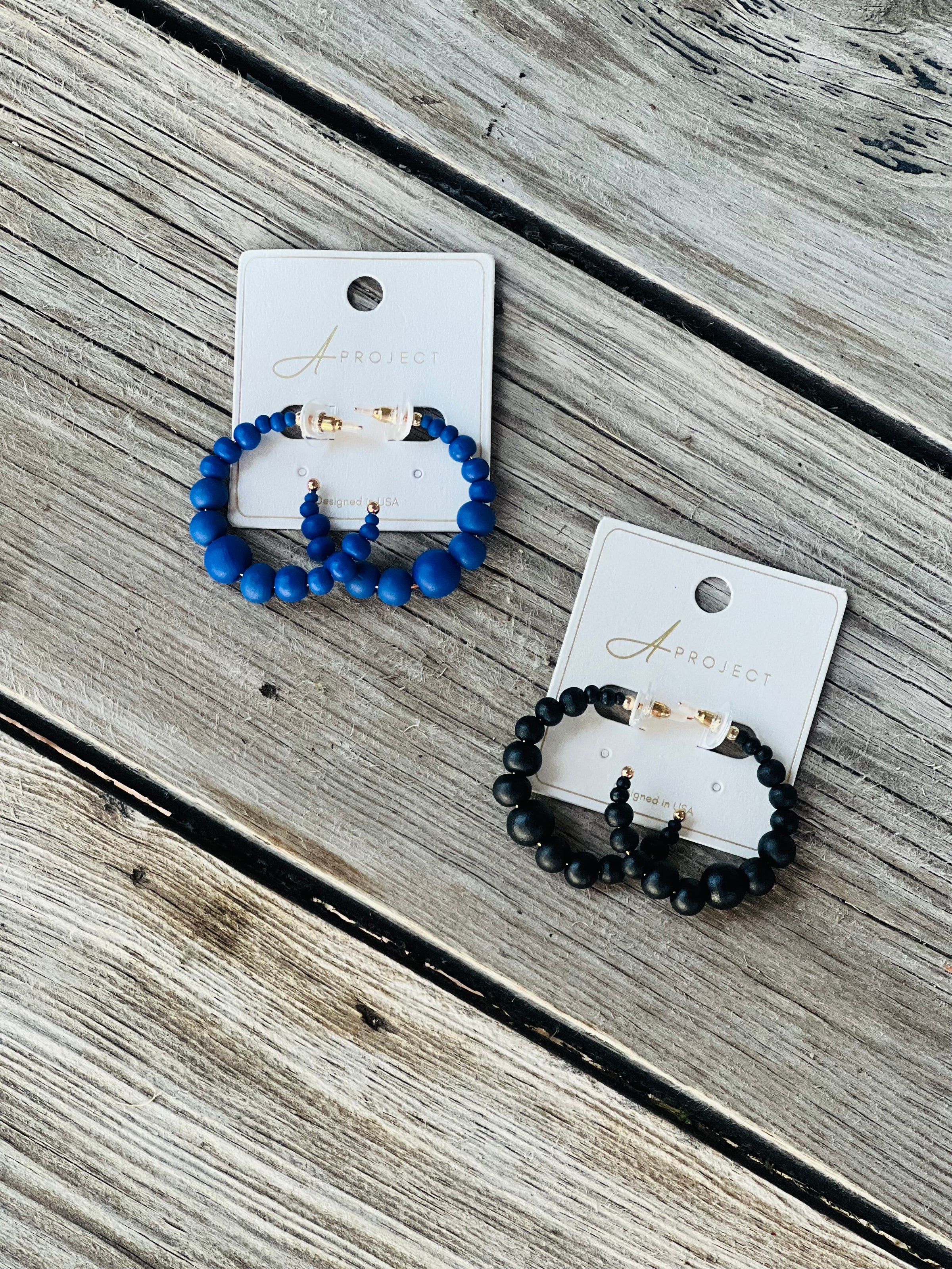 Silicone Multi bead Hoops