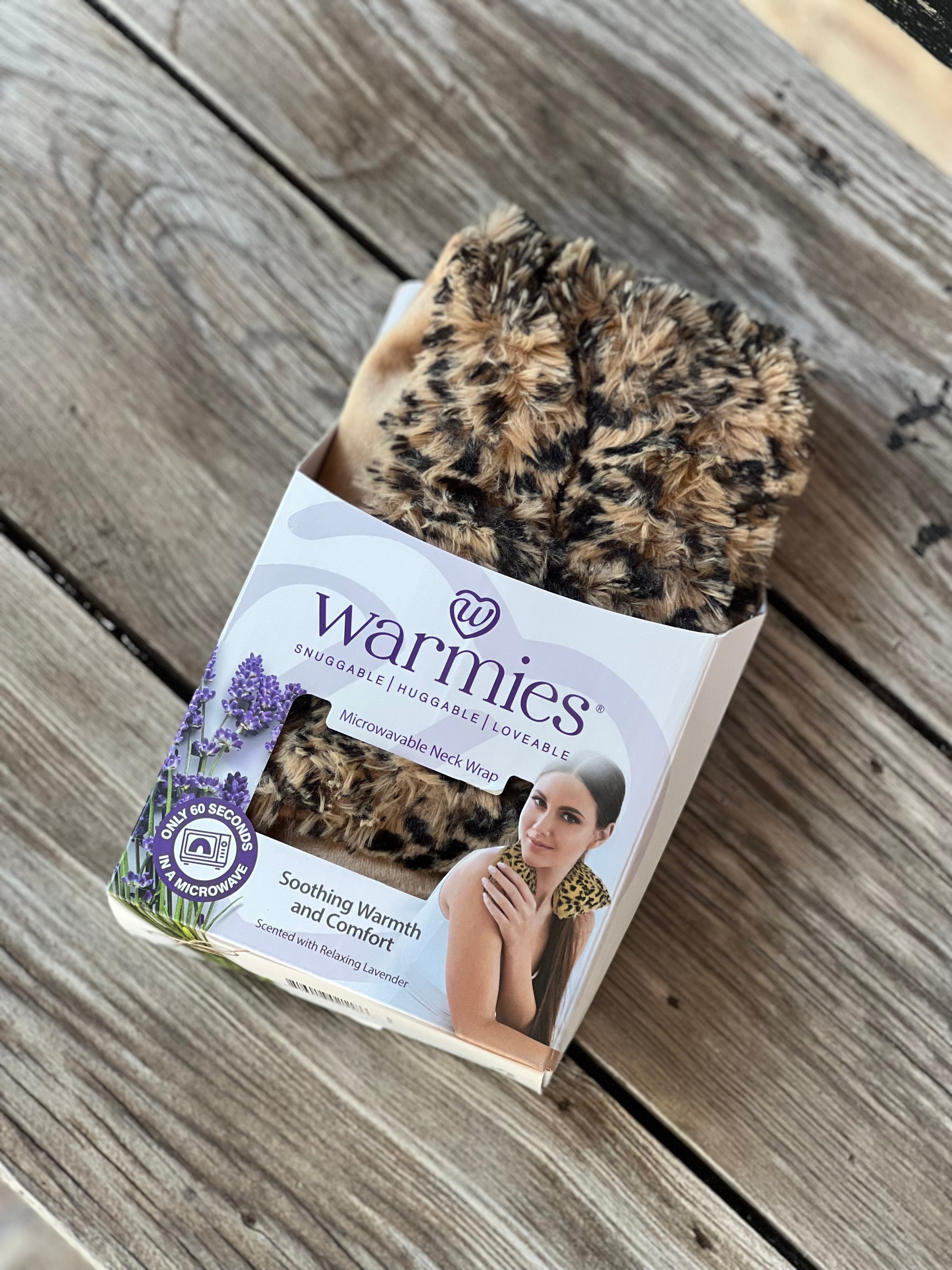 Leopard Neck Wrap Warmies