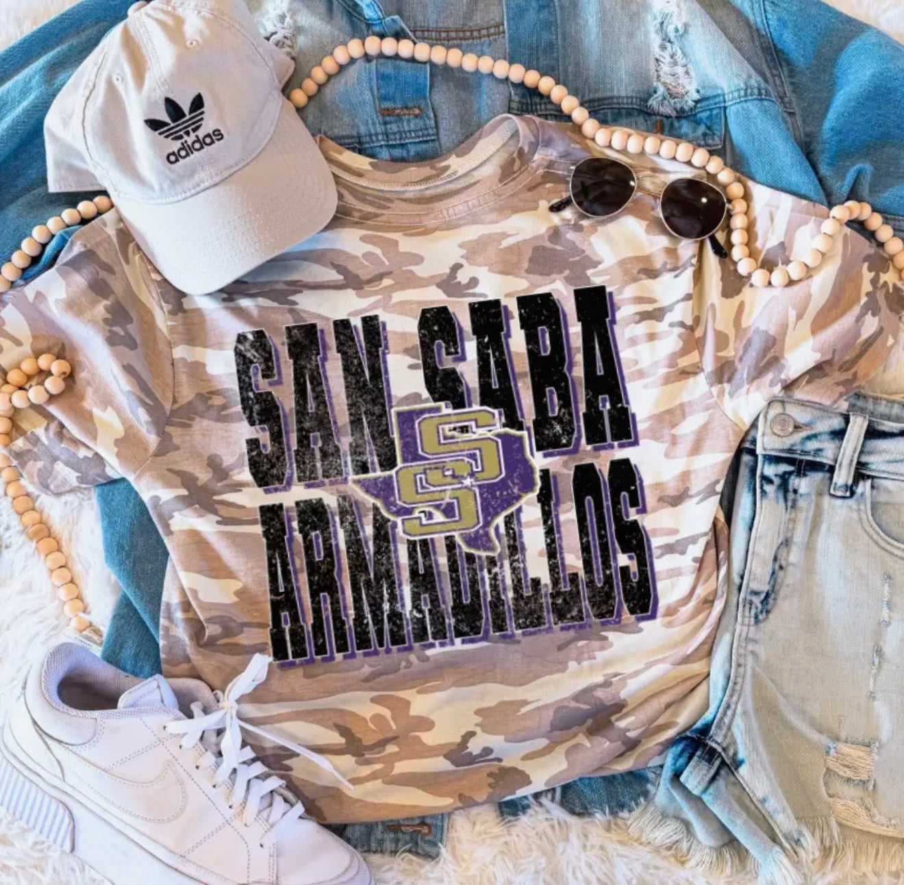 PREORDER | San Saba Camo Tee