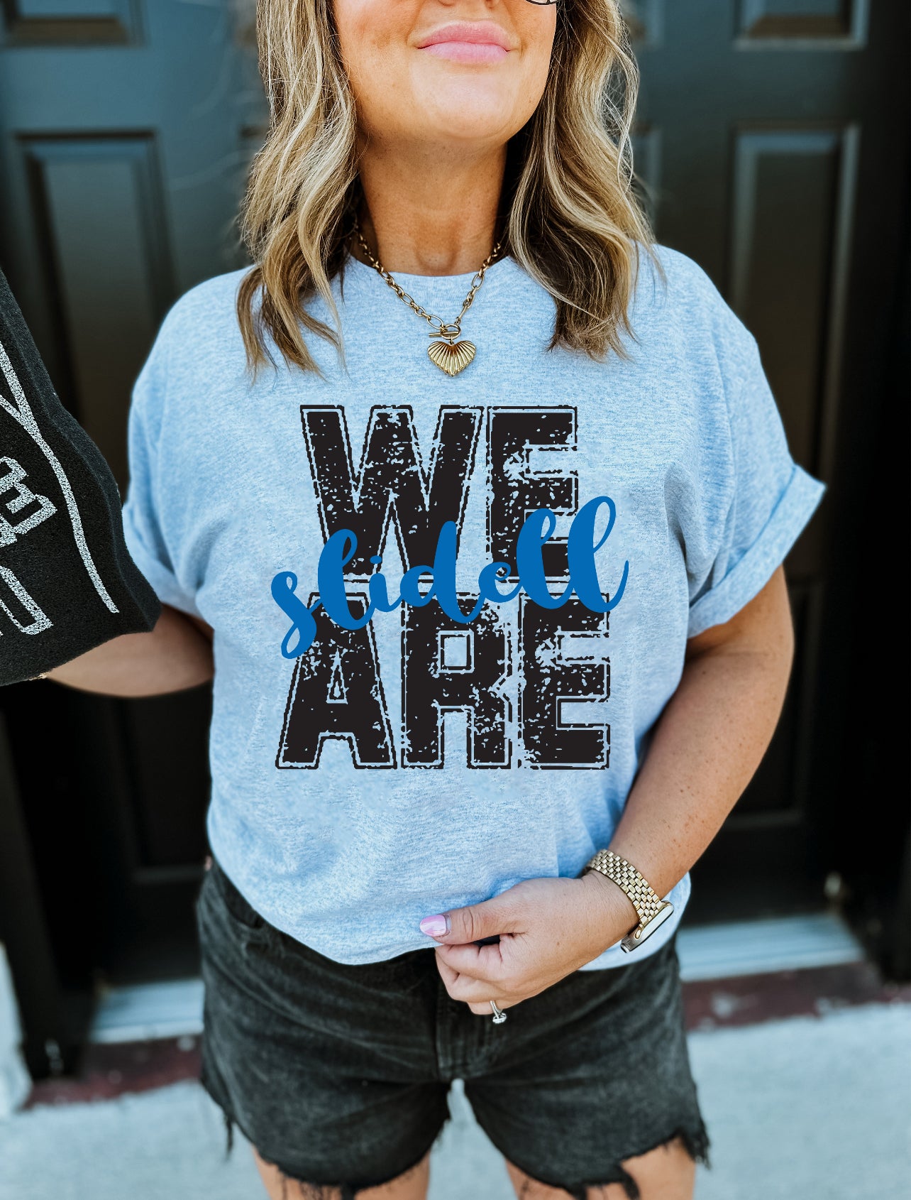 We are Slidell Distressed Tee