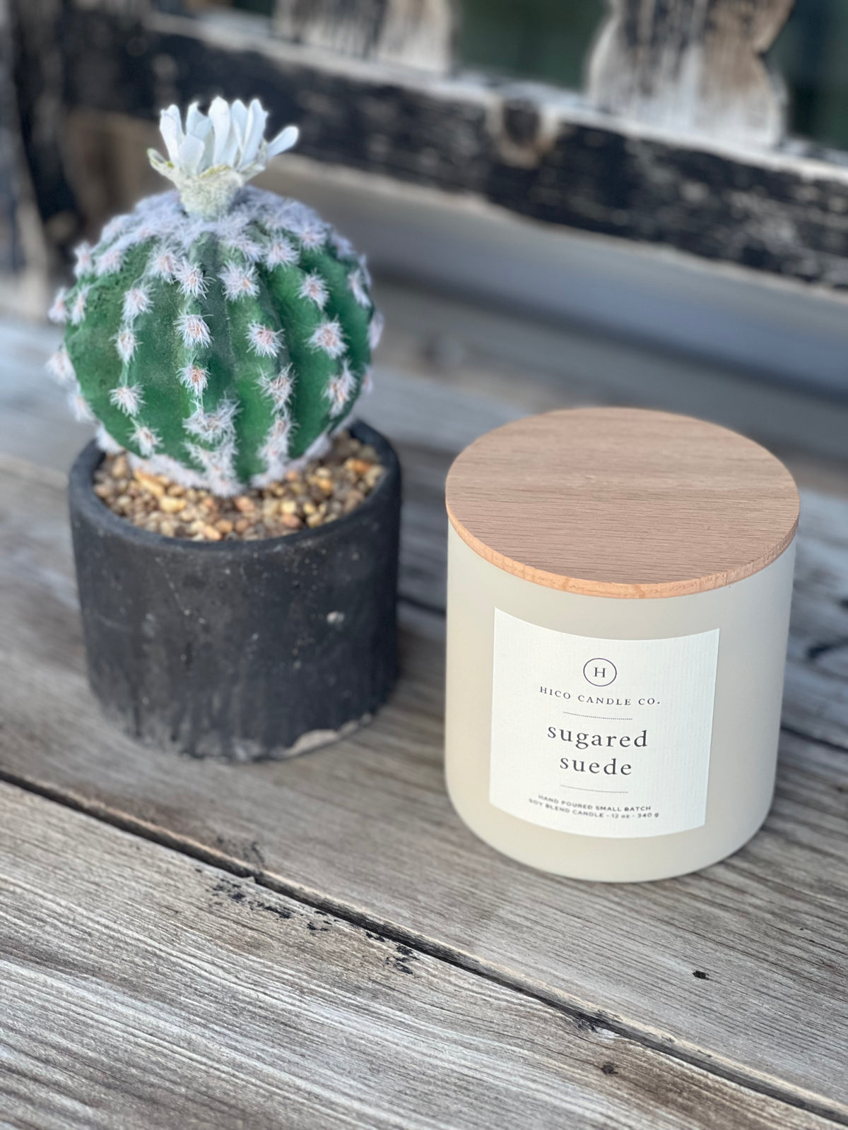 Hico Candle Co | Sugared Suede 14oz Candle