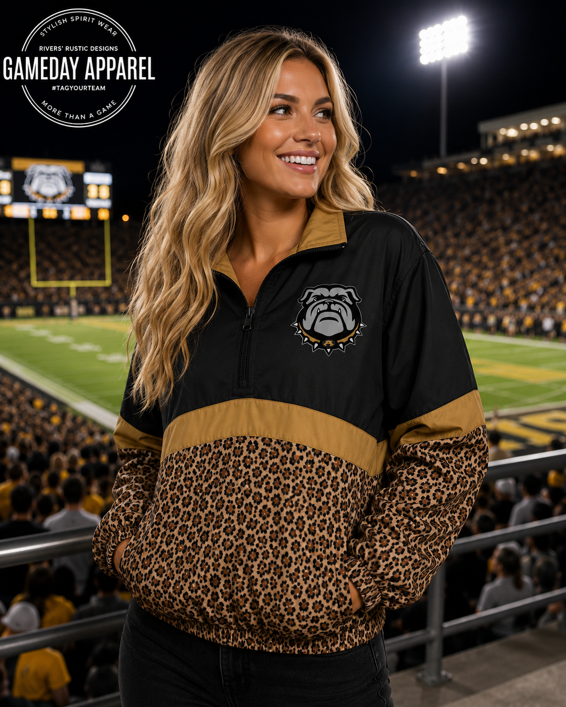 PREORDER | Alvord Leopard Scuba Pullover **ETA 4-6weeks