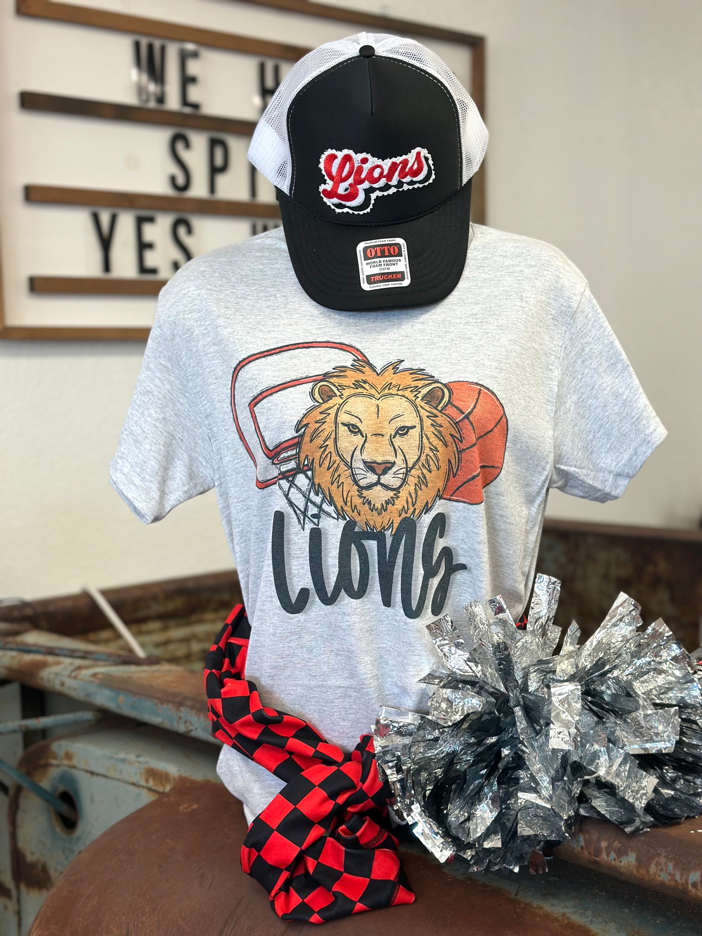 Lions Basketball Goal Tee (Black Friday Deal)
