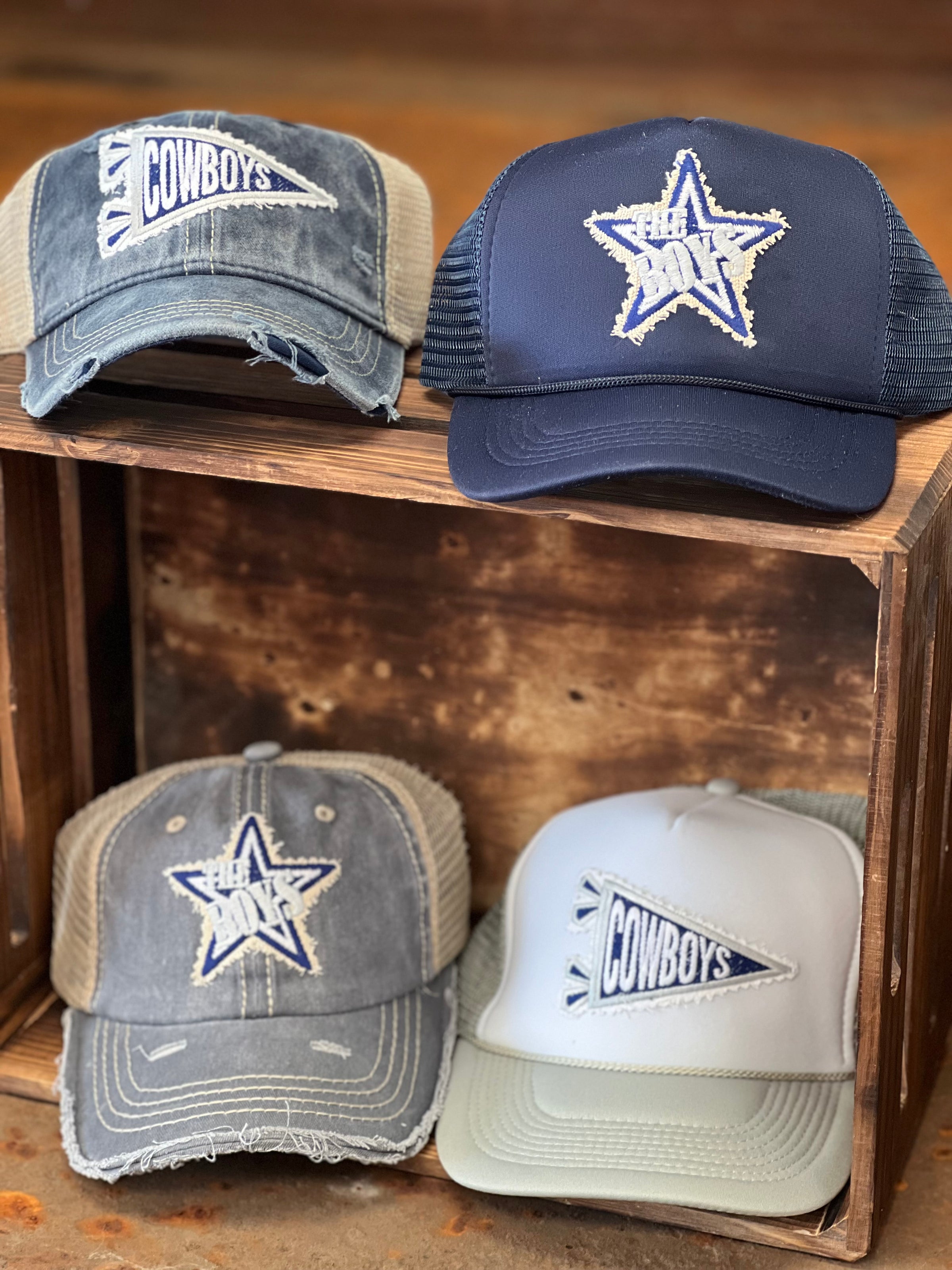 Cowboys Spirit Patch Hats