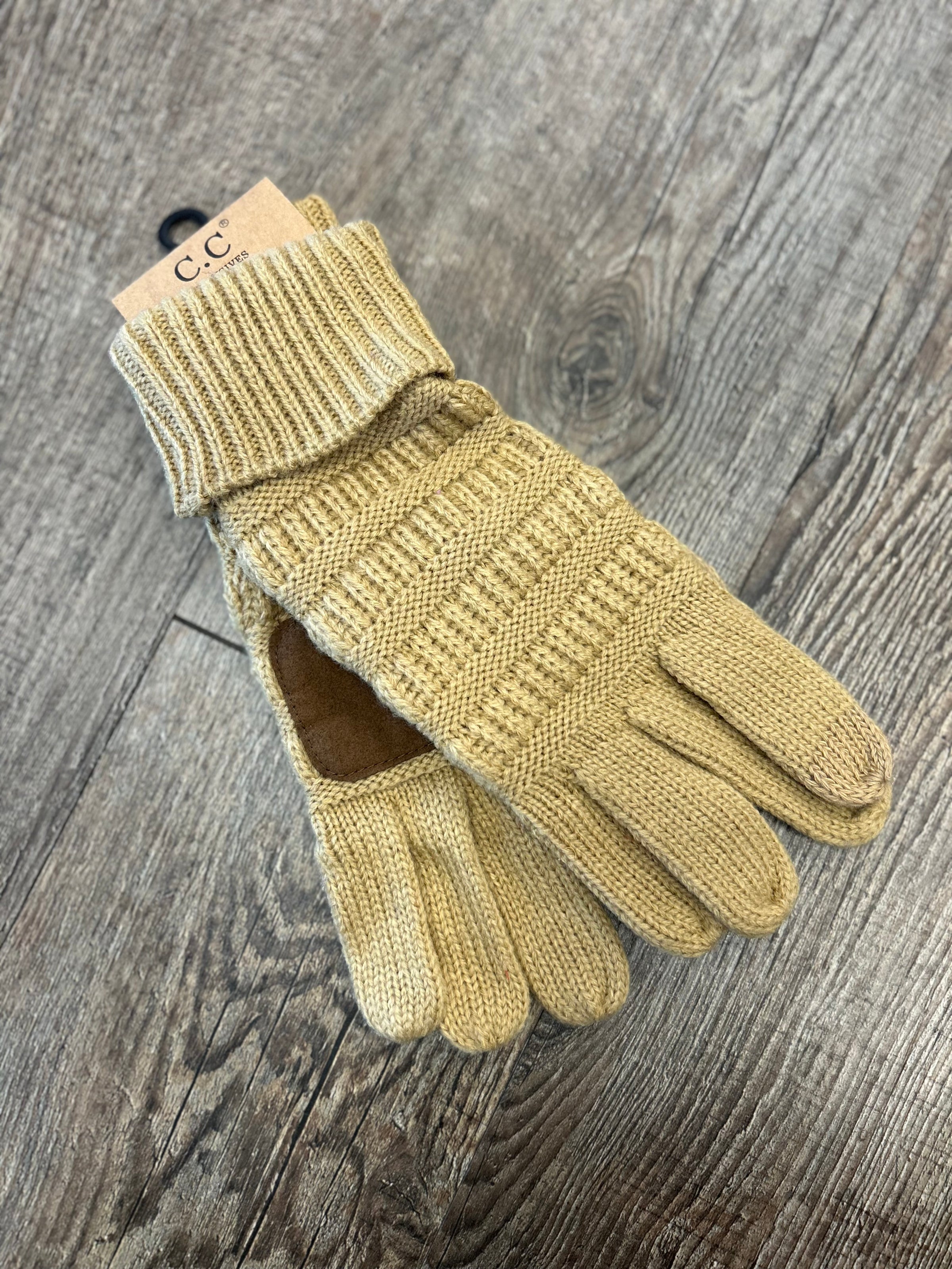 Mustard Adult Smart Tip Gloves