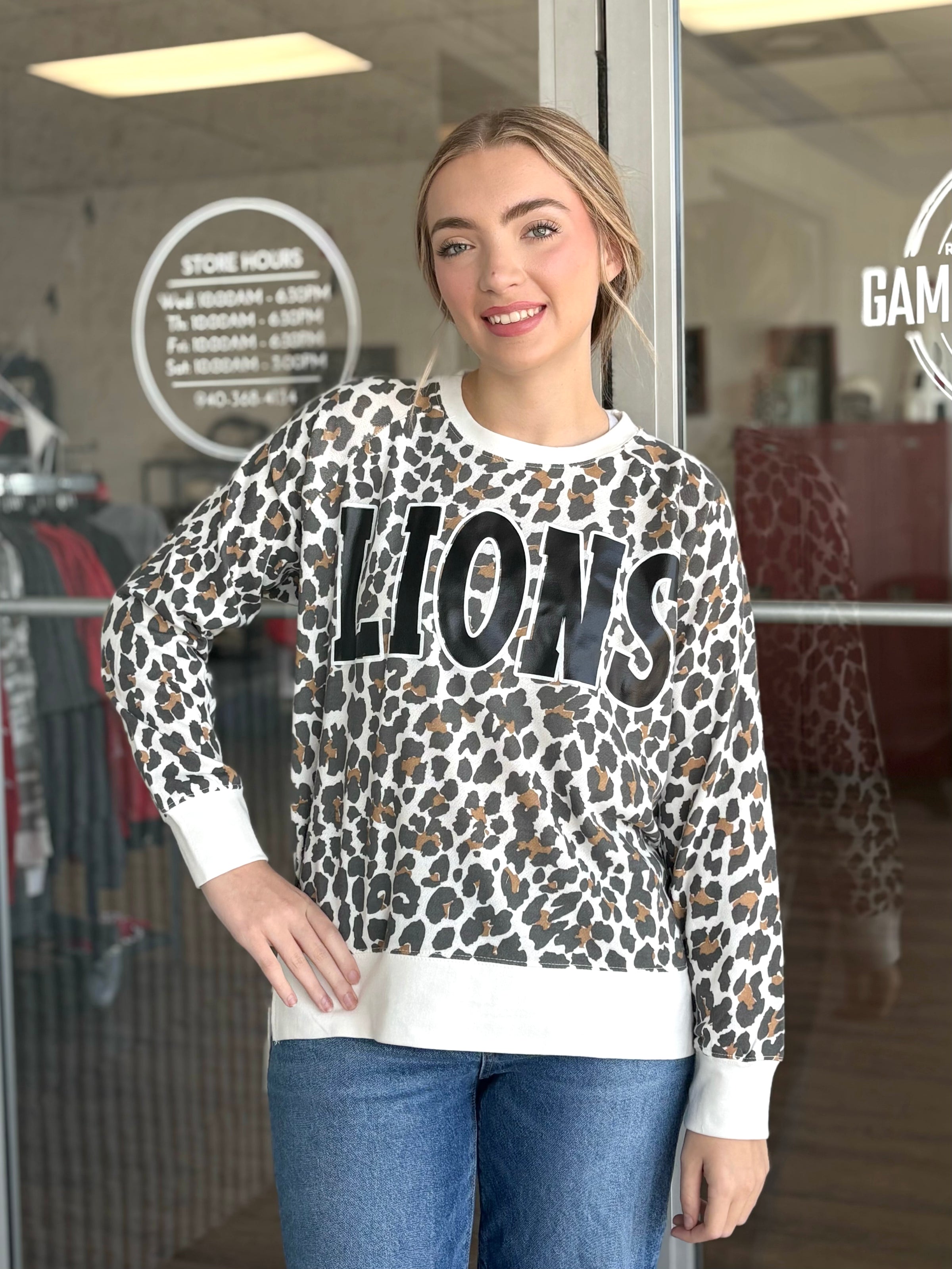 Lions Mendy Leopard Top