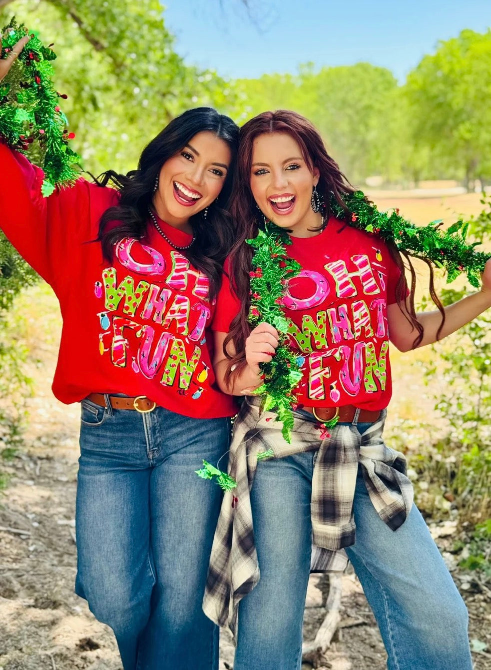 Callie Ann Stelter Oh What Fun Tee