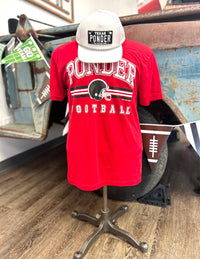 Vintage Ponder Football Helmet Tee