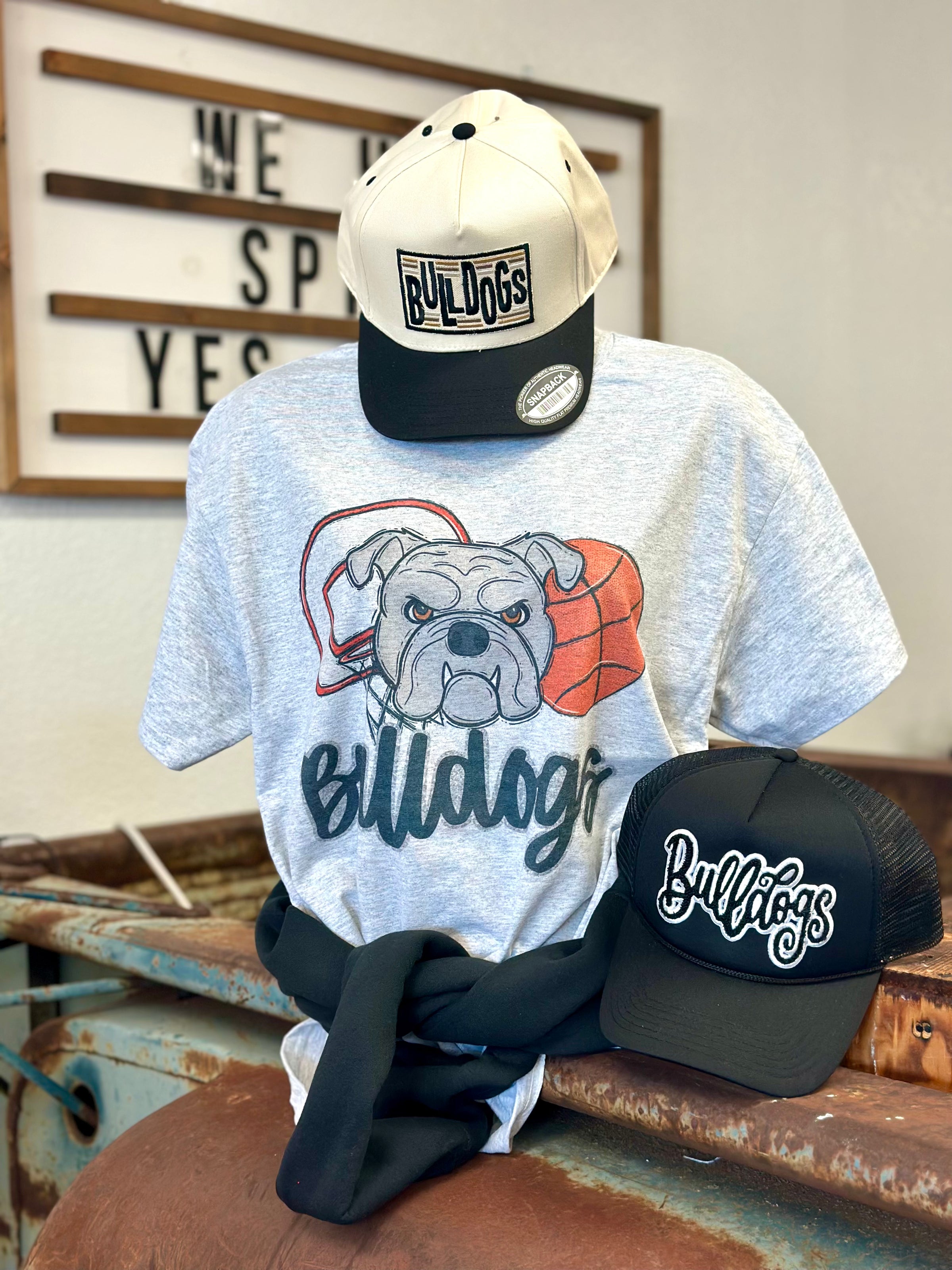 Bulldogs Basketball Goal Tee (Pink Friday Deal)