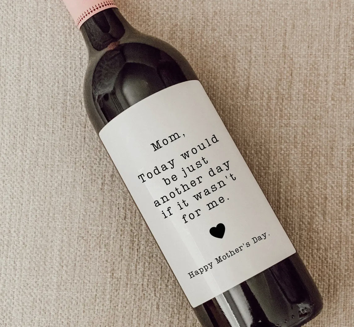 Today Would Be Just Another Day Label